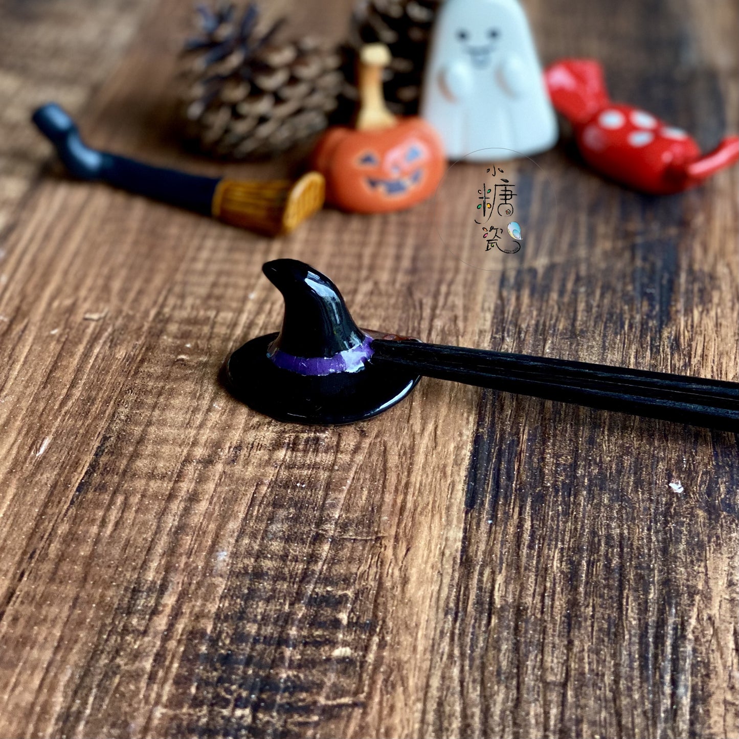 小糖瓷|日本製 🈴️ HALLOWEEN 萬聖節飄飄南瓜可愛筷架