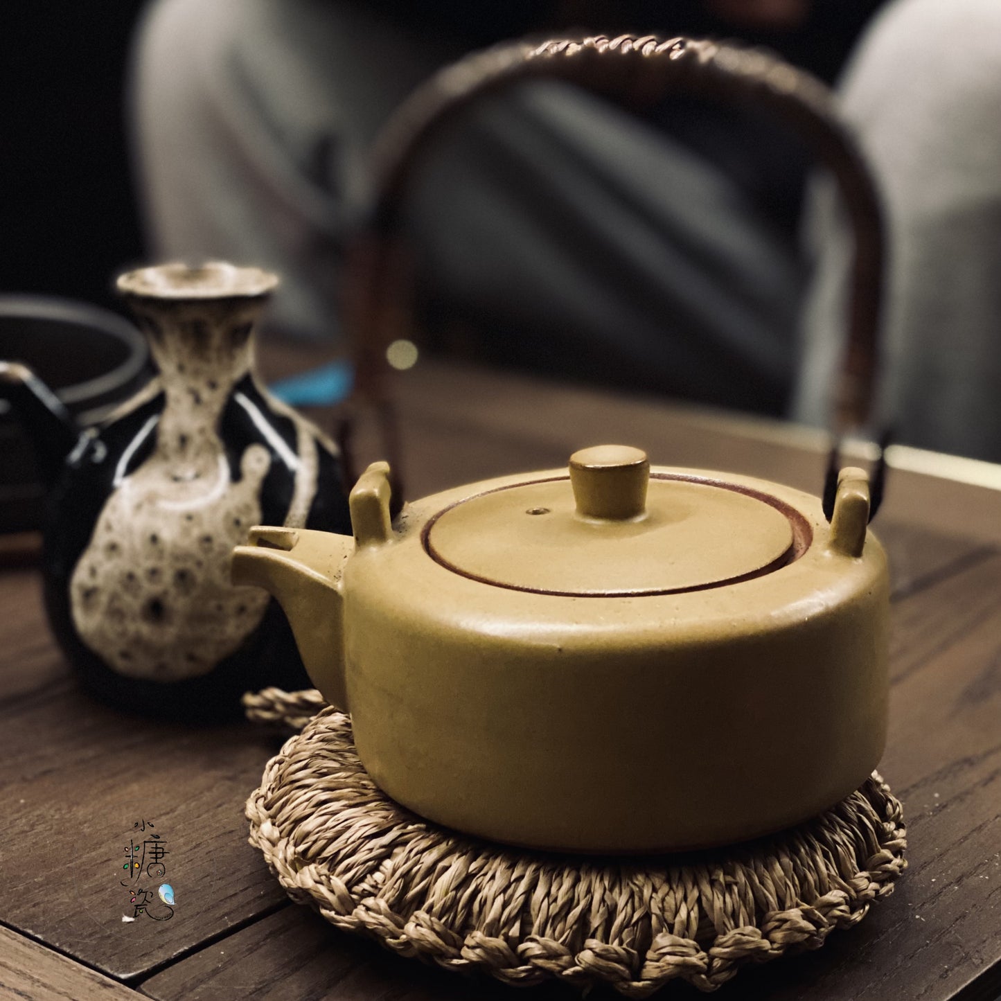 小糖瓷|日本製 日式藤把直火清酒壺/清酒瓶/溫酒器/禮盒組(木盒包裝)