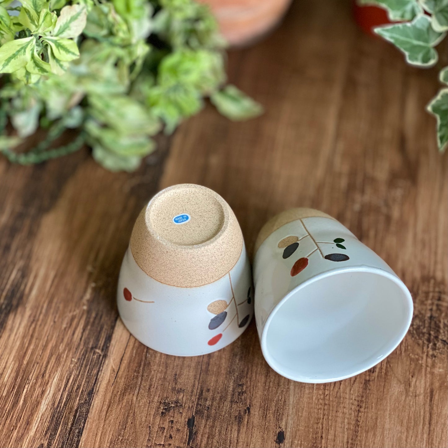 小糖瓷|日本製 🈴️ 鄉村風輕量陶作手握茶杯