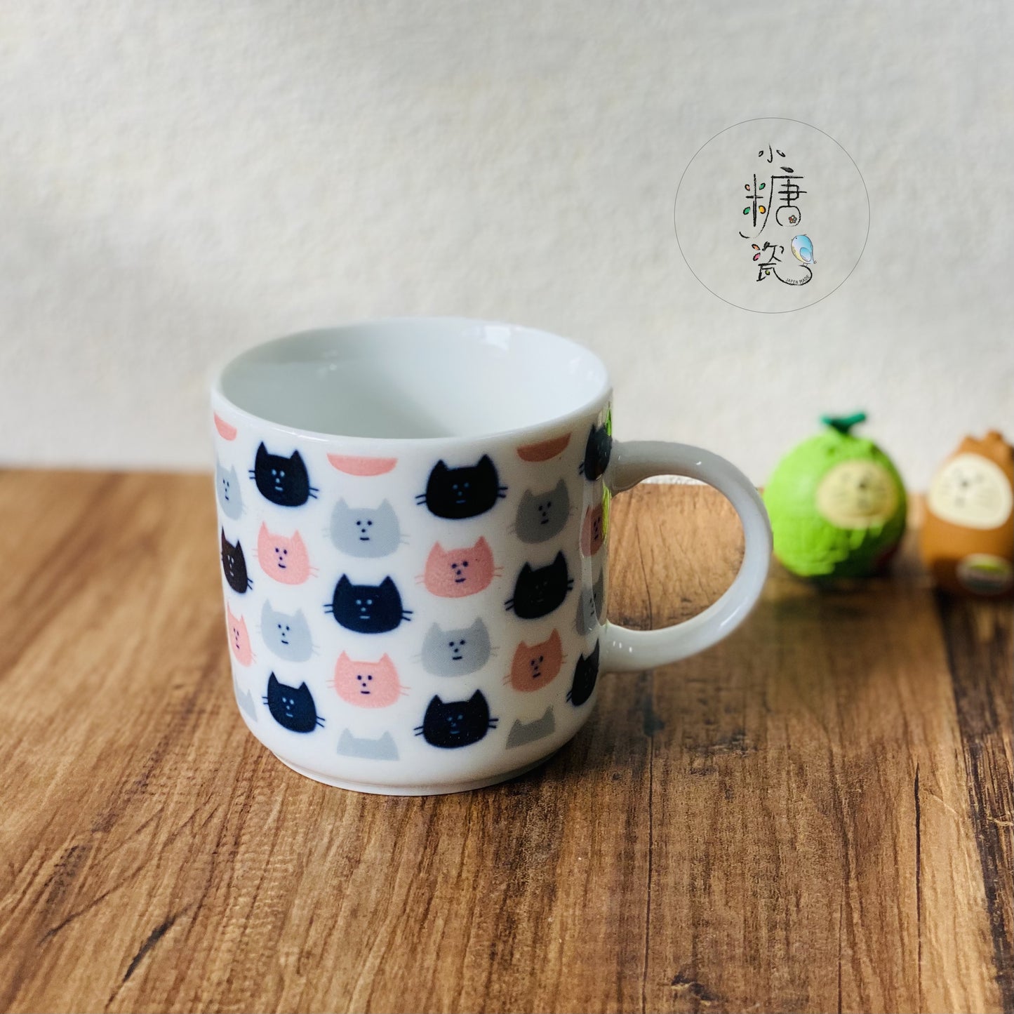 小糖瓷|日本製 粉喵喵們兒童(子供)馬克杯