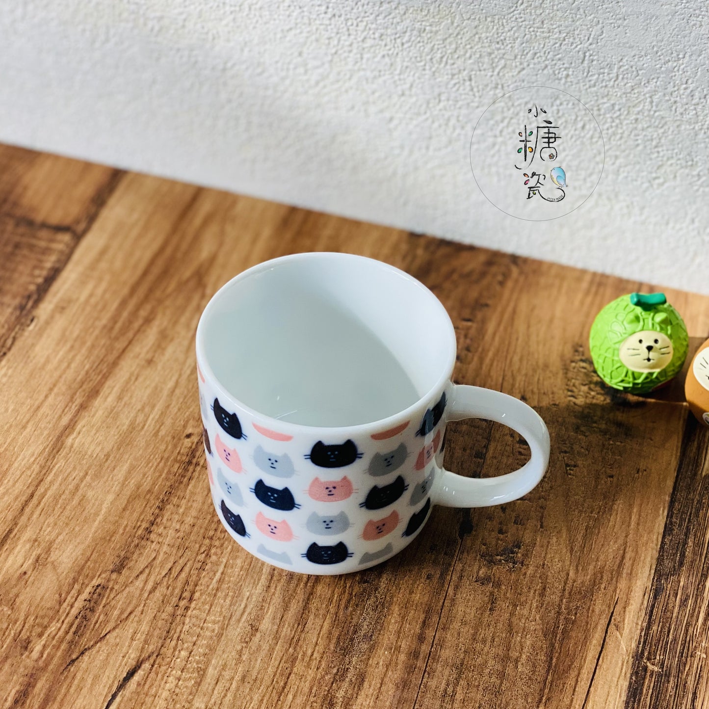 小糖瓷|日本製 粉喵喵們兒童(子供)馬克杯