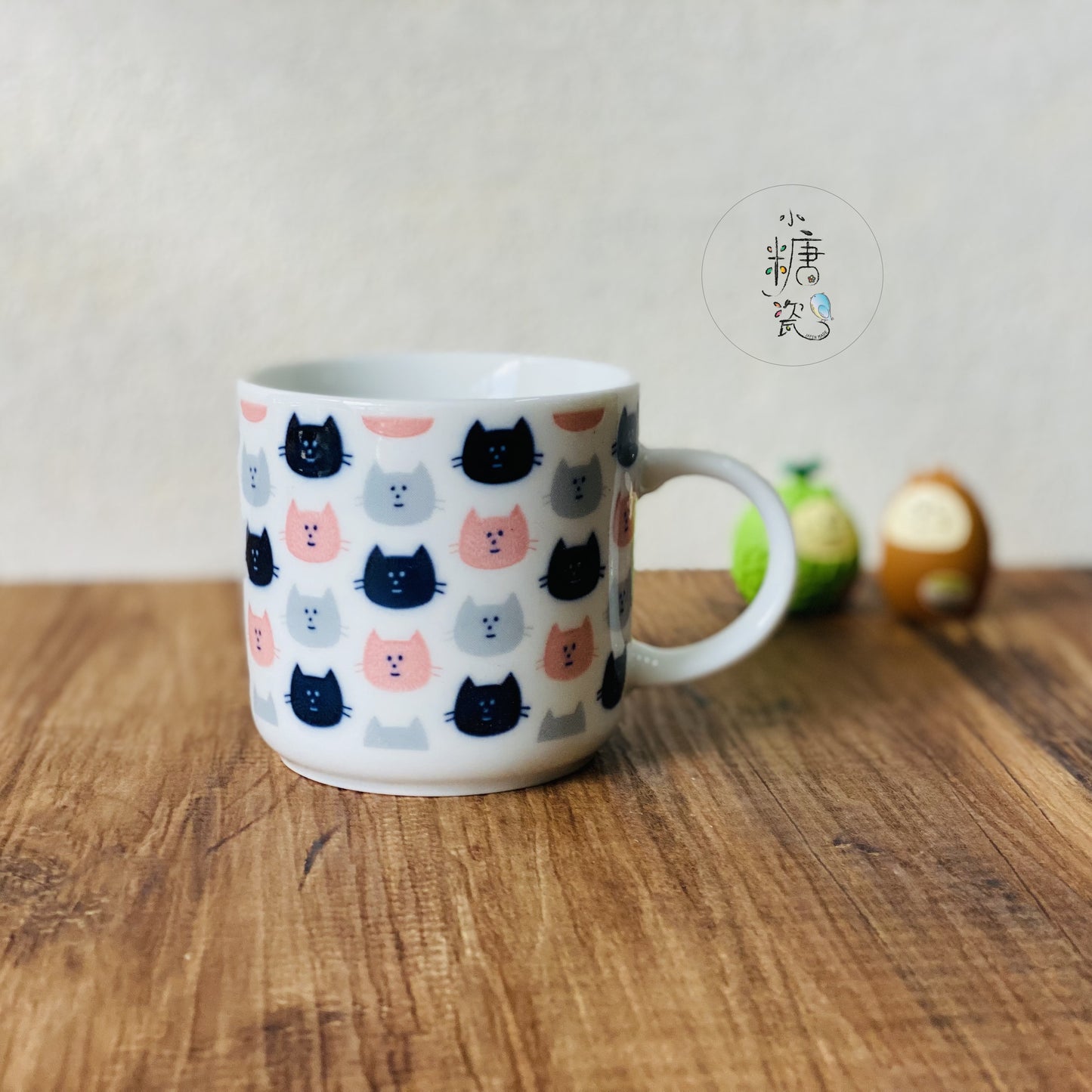 小糖瓷|日本製 粉喵喵們兒童(子供)馬克杯