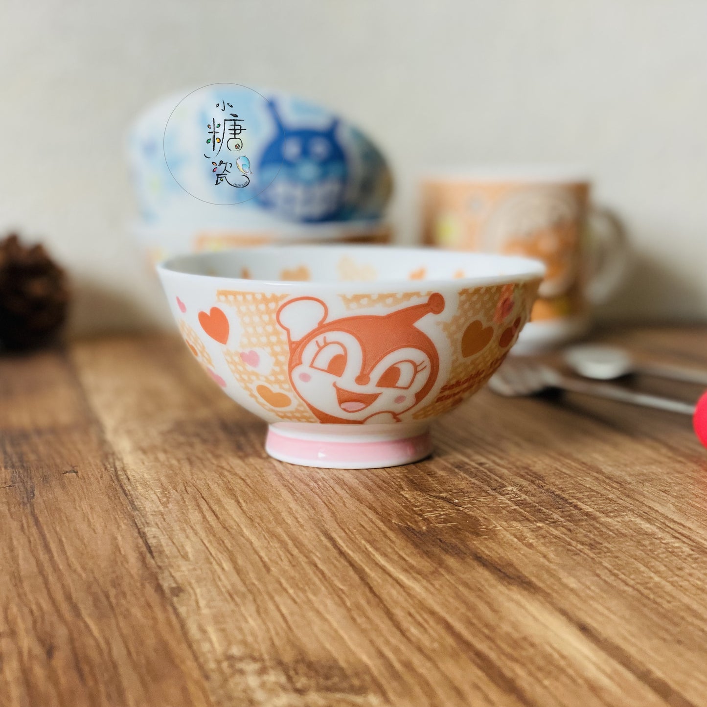 小糖瓷|日本製 🈴️ 麵包系列小病毒兒童飯碗