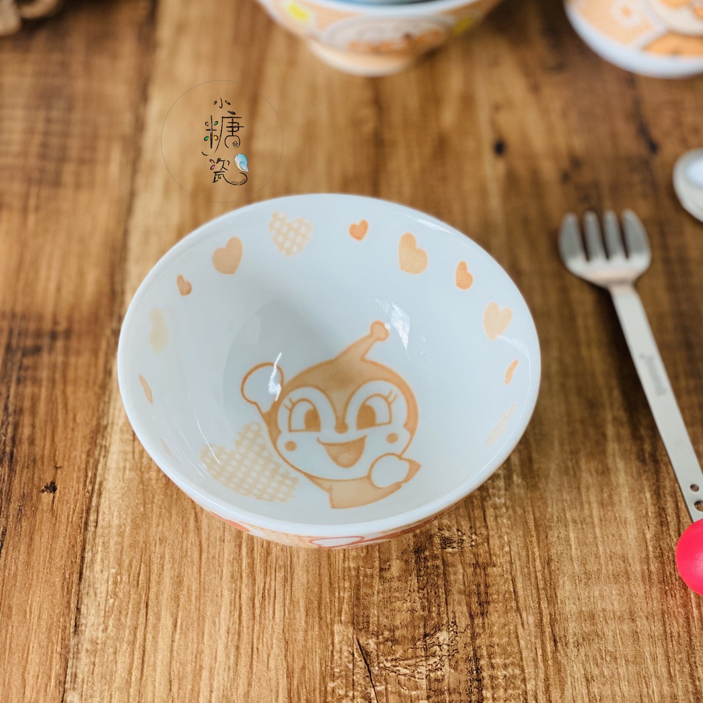小糖瓷|日本製 🈴️ 麵包系列小病毒兒童飯碗