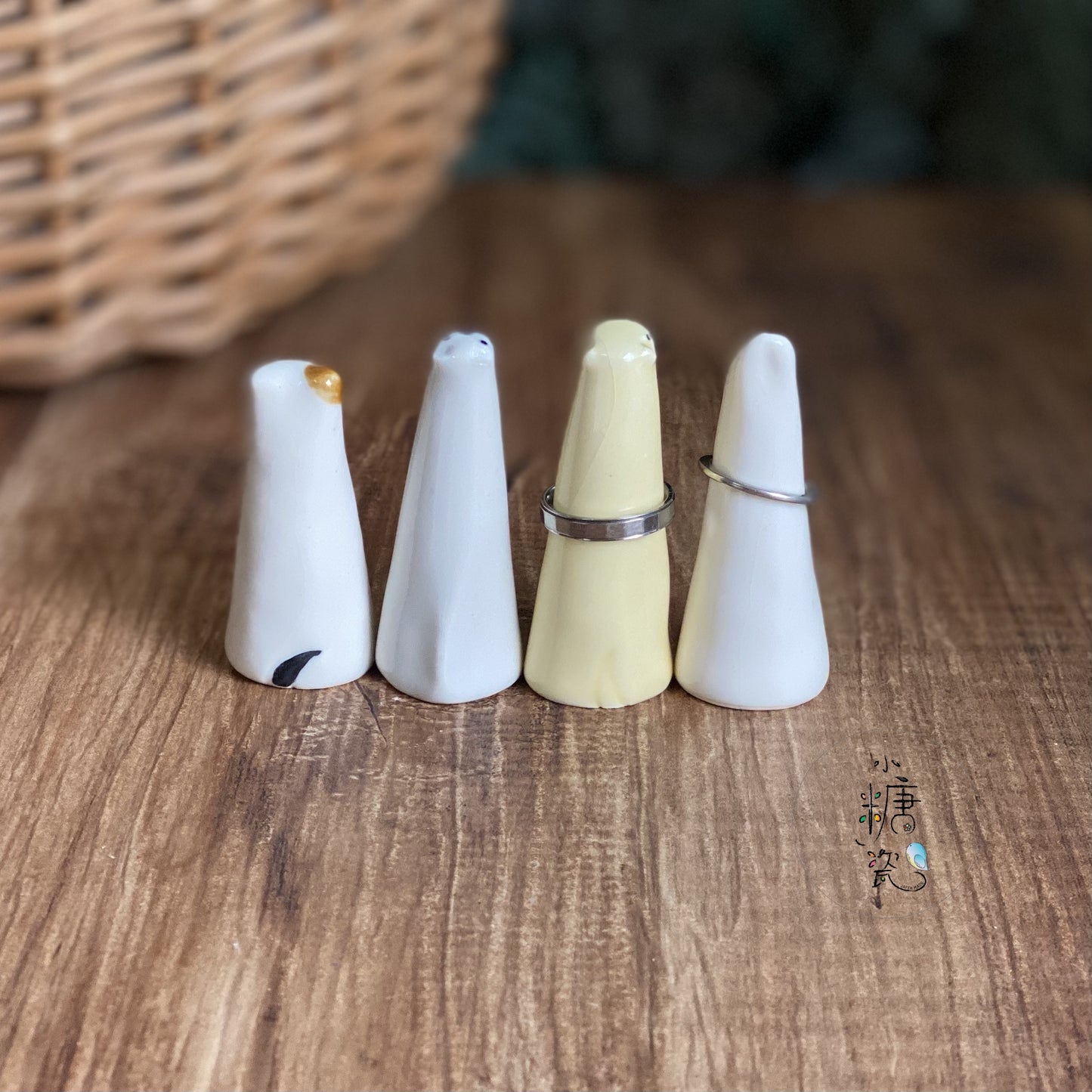 森林小動物好朋友戒指座(四款)