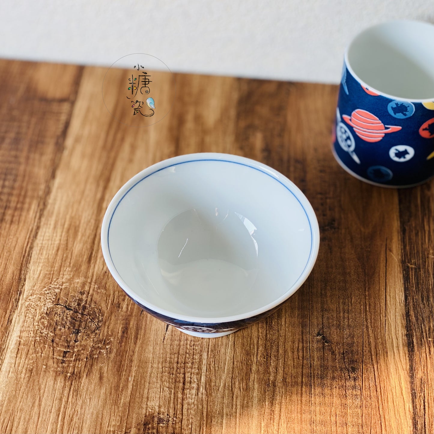 小糖瓷|日本製 🈴️ 宇宙星球三眼怪獸/高腳飯碗/飯碗/茶碗