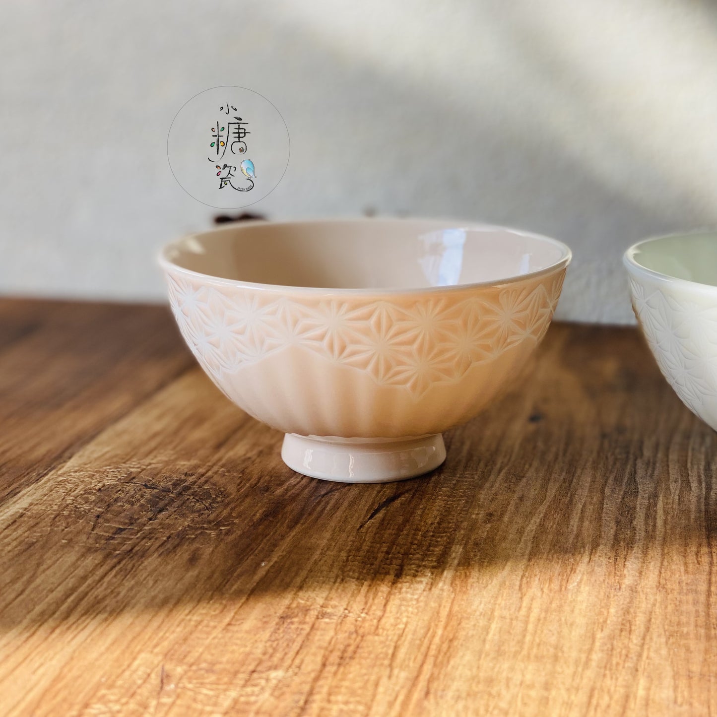 小糖瓷|日本製 煙花星空綻放輕量飯碗/茶碗(兩色)