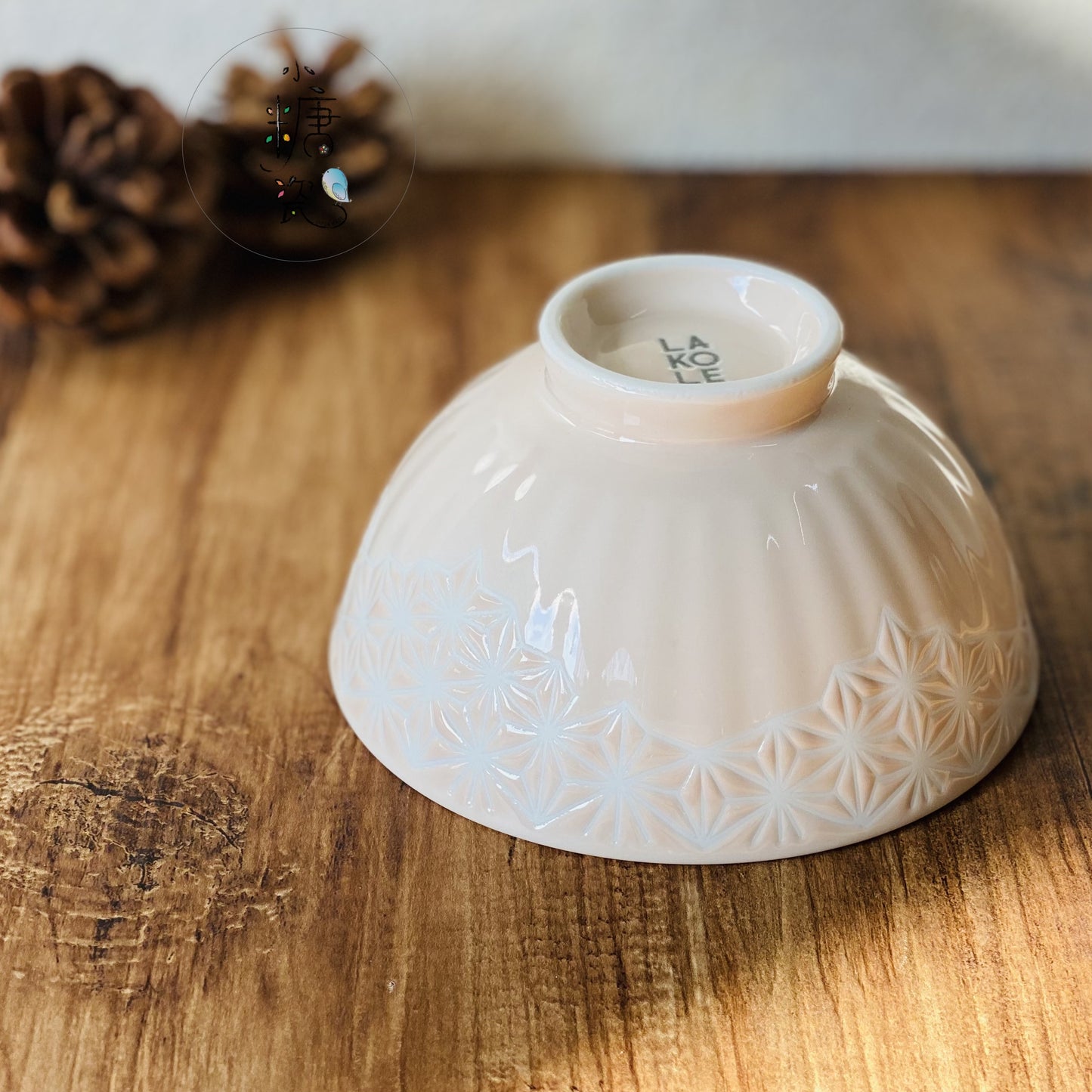 小糖瓷|日本製 煙花星空綻放輕量飯碗/茶碗(兩色)