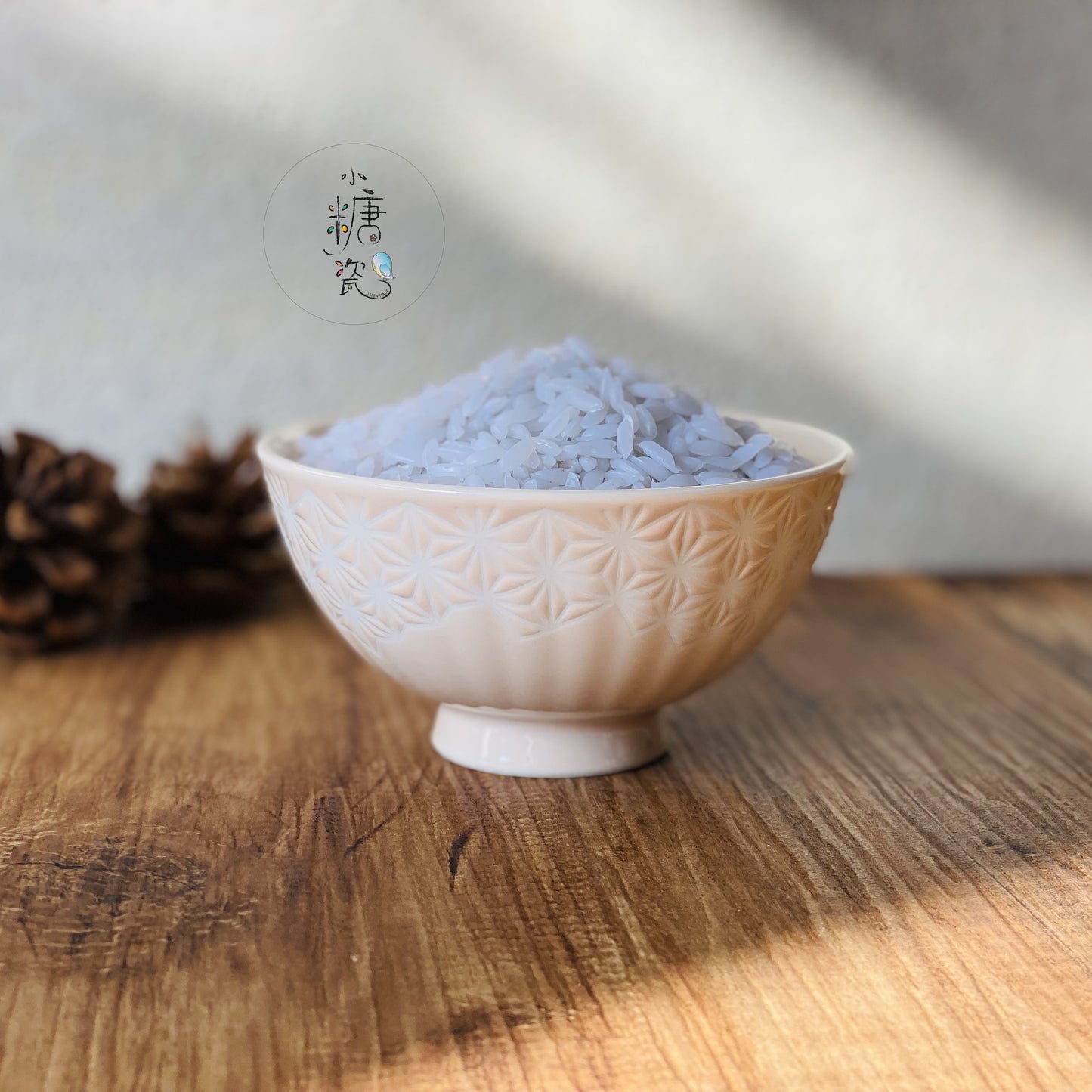 小糖瓷|日本製 煙花星空綻放輕量飯碗/茶碗(兩色)