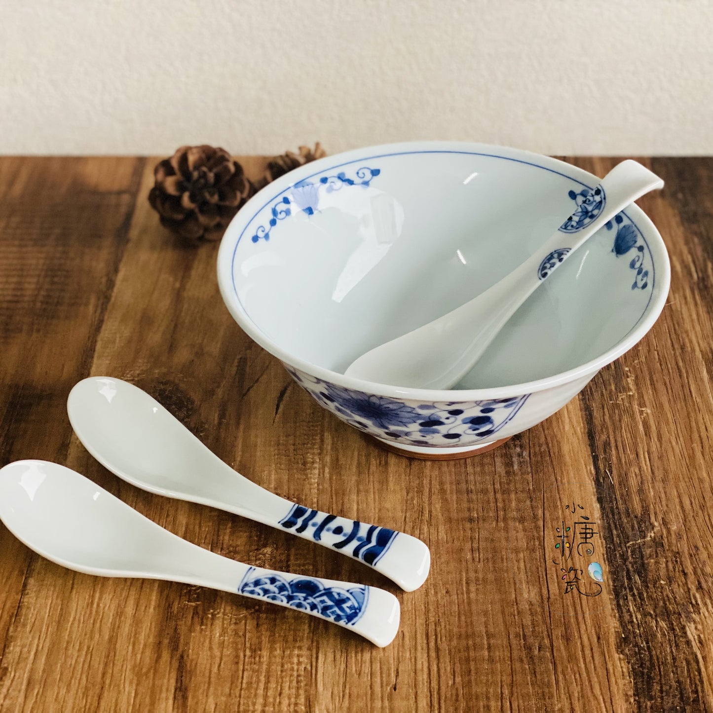 小糖瓷|日本製 美濃燒 輕量拉麵匙/湯匙 (此賣場不含拉麵碗)