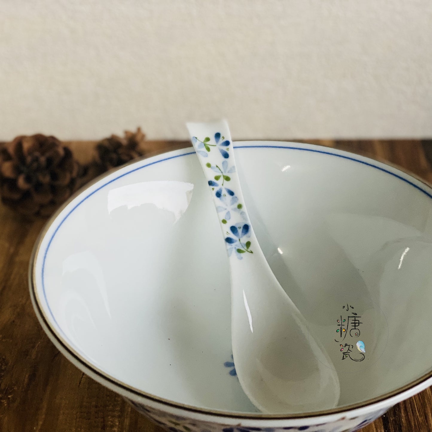 小糖瓷|日本製 美濃燒 輕量拉麵匙/湯匙 (此賣場不含拉麵碗)