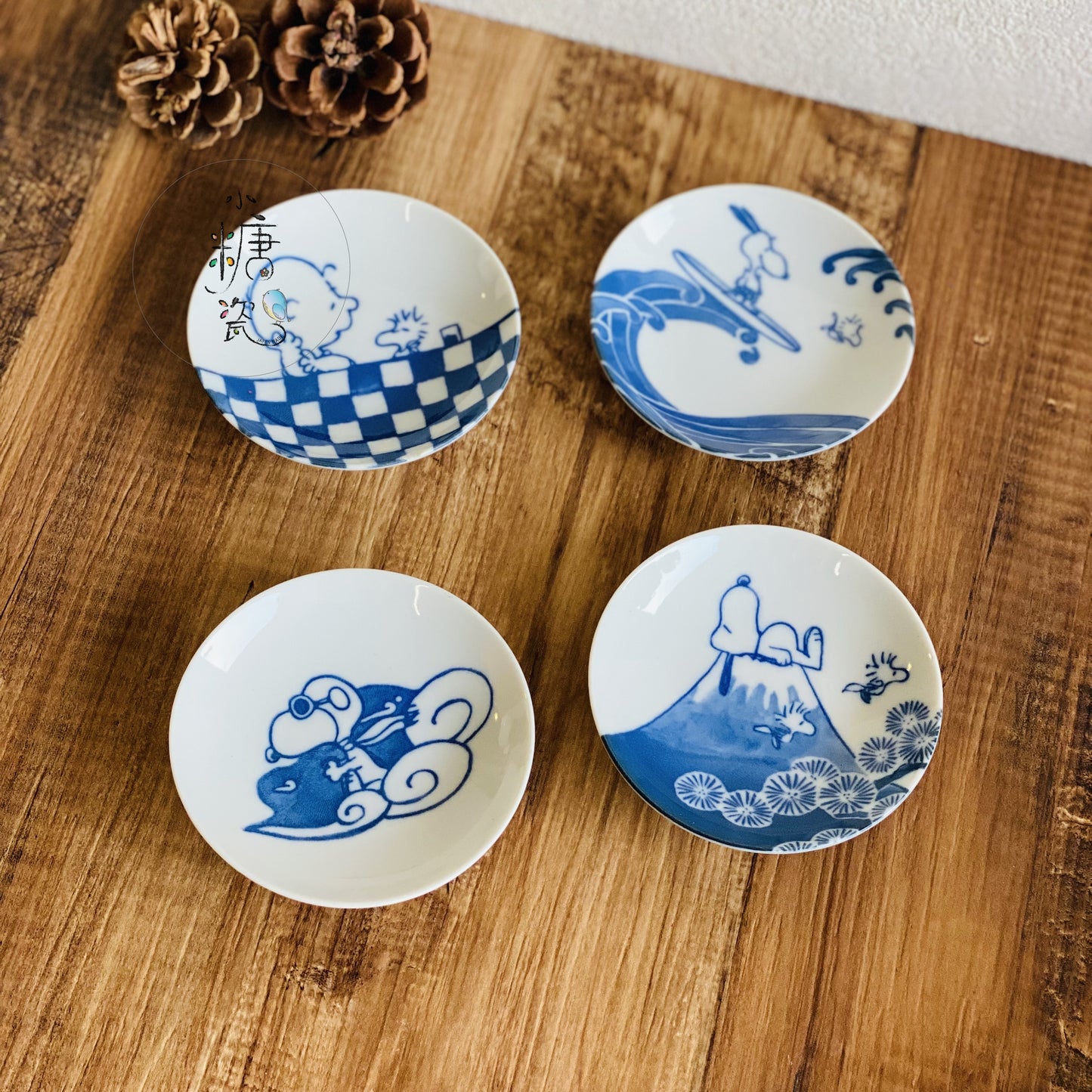 小糖瓷|日本製 🈴️ 史努比日式小圓碟/醬料碟/漬物小碟/小菜碟