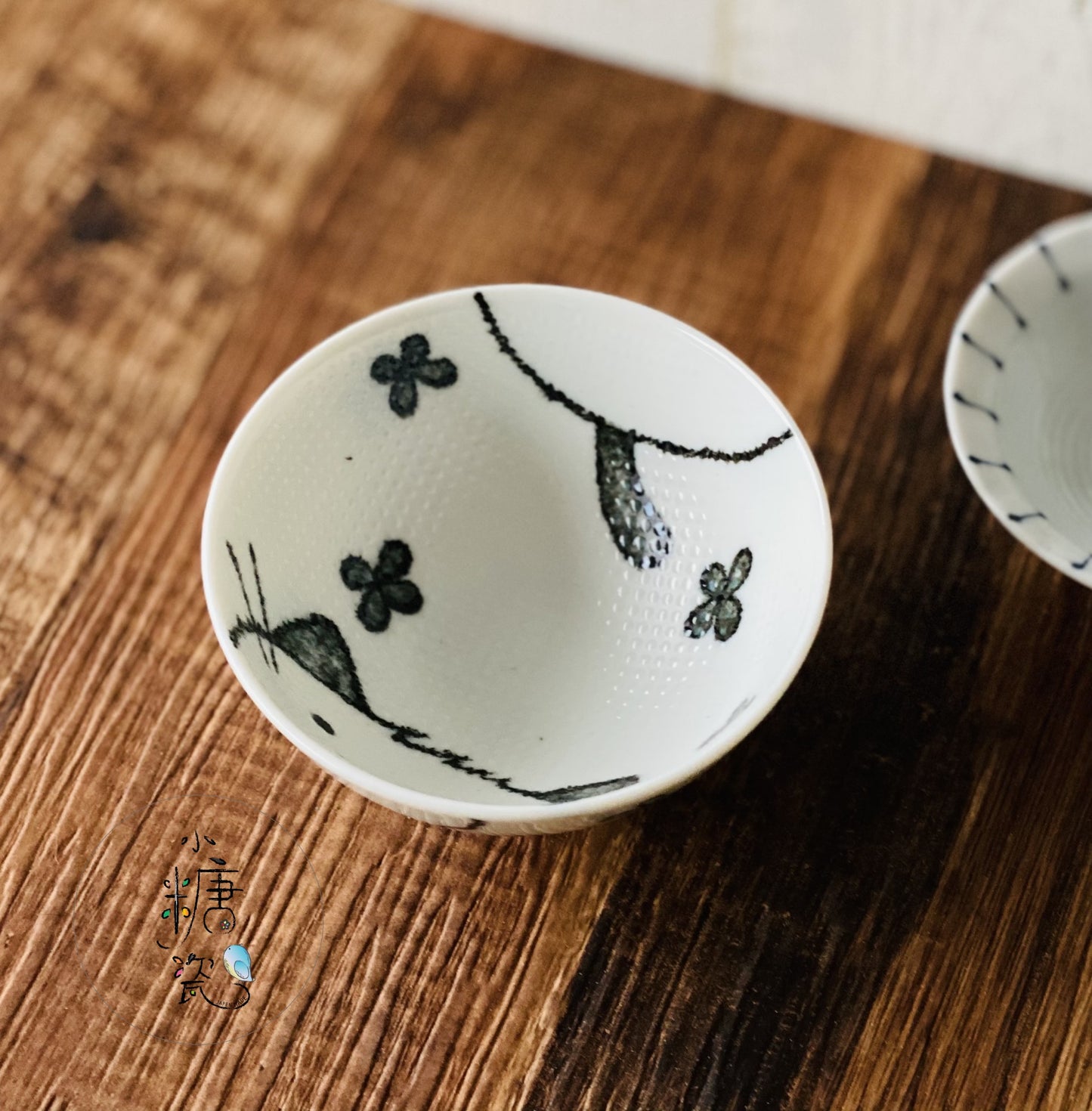 小糖瓷|日本製 不沾飯兒童(子供)手描喵喵飯碗