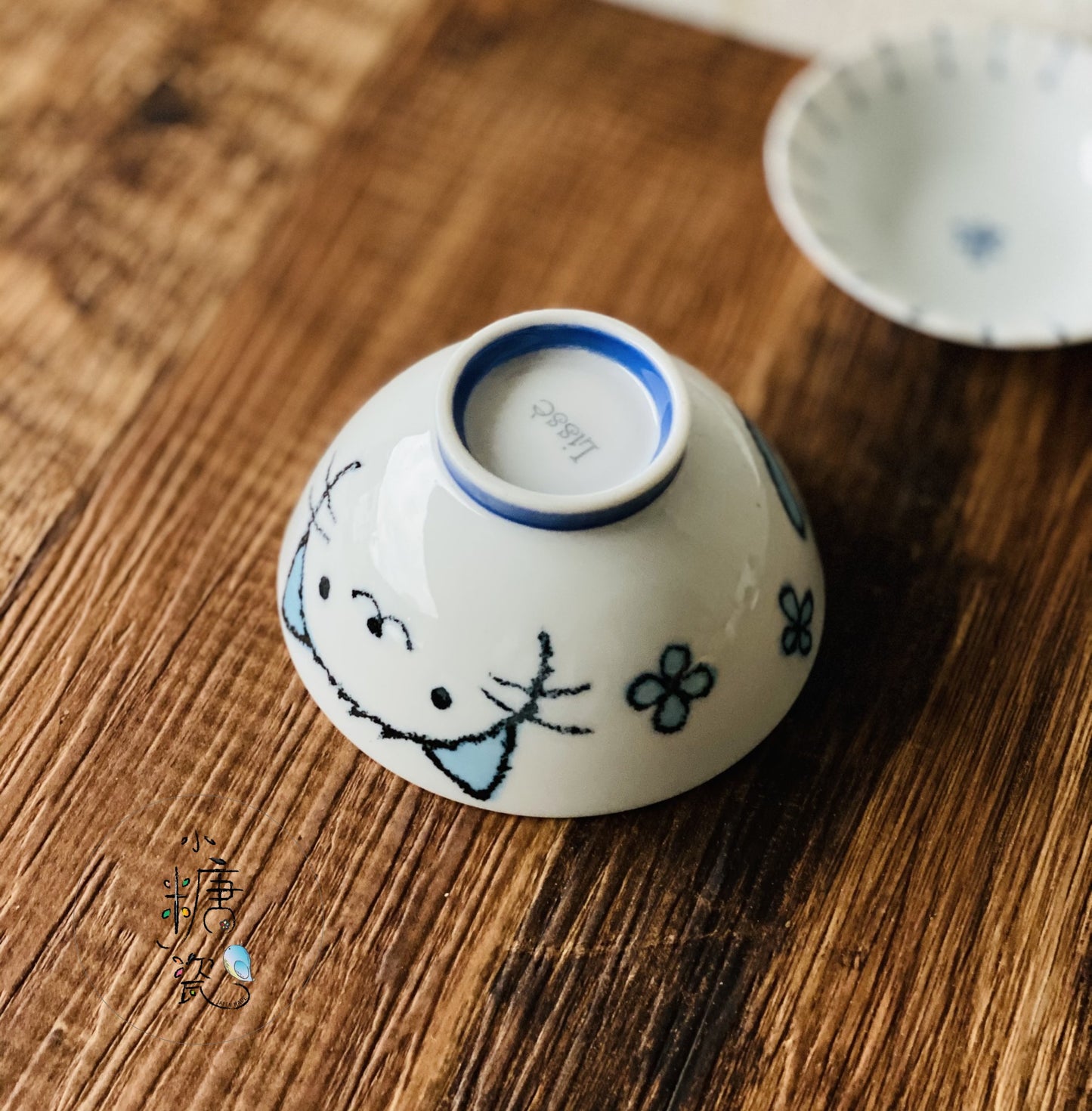 小糖瓷|日本製 不沾飯兒童(子供)手描喵喵飯碗
