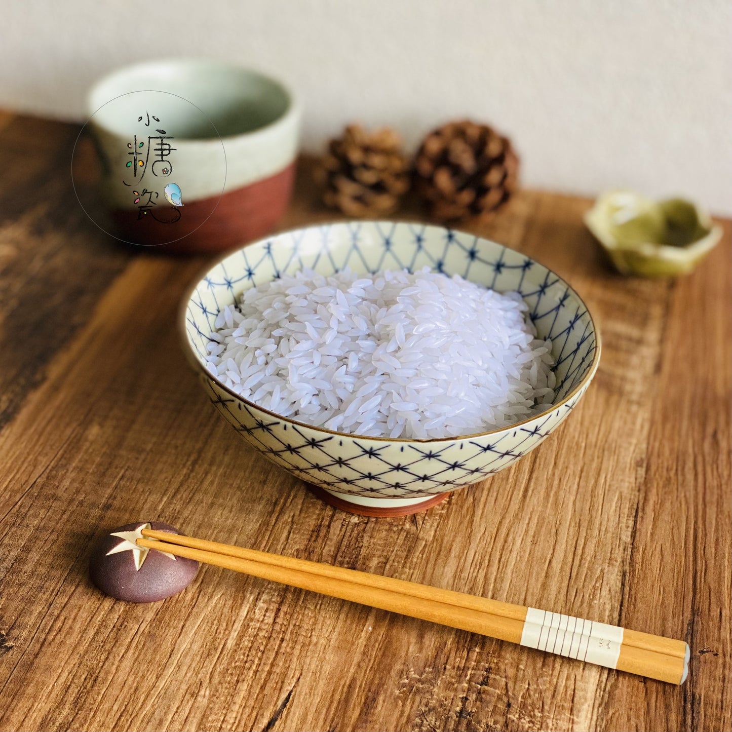 小糖瓷|日本製 古染系列之輕量大平碗/飯碗(三款)