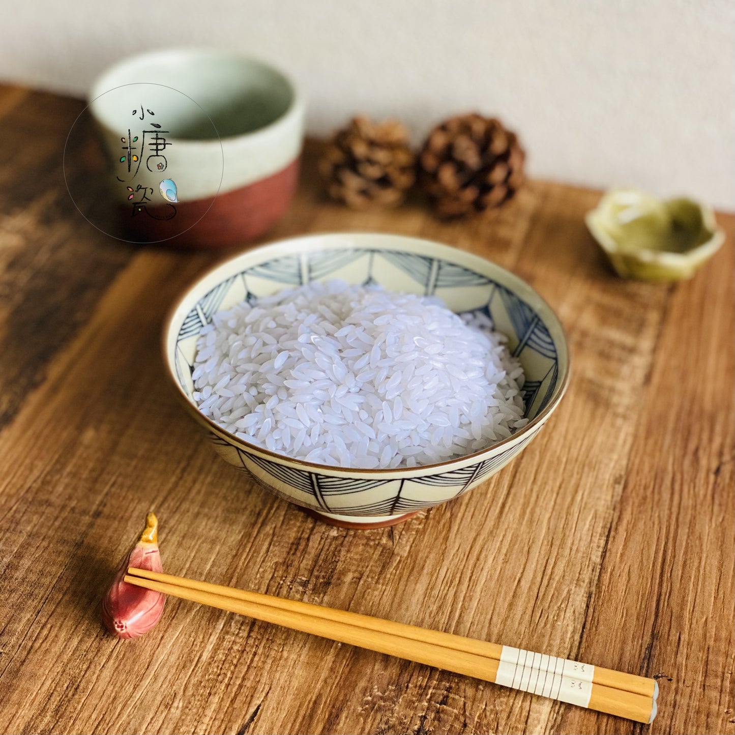 小糖瓷|日本製 古染系列之輕量大平碗/飯碗(三款)