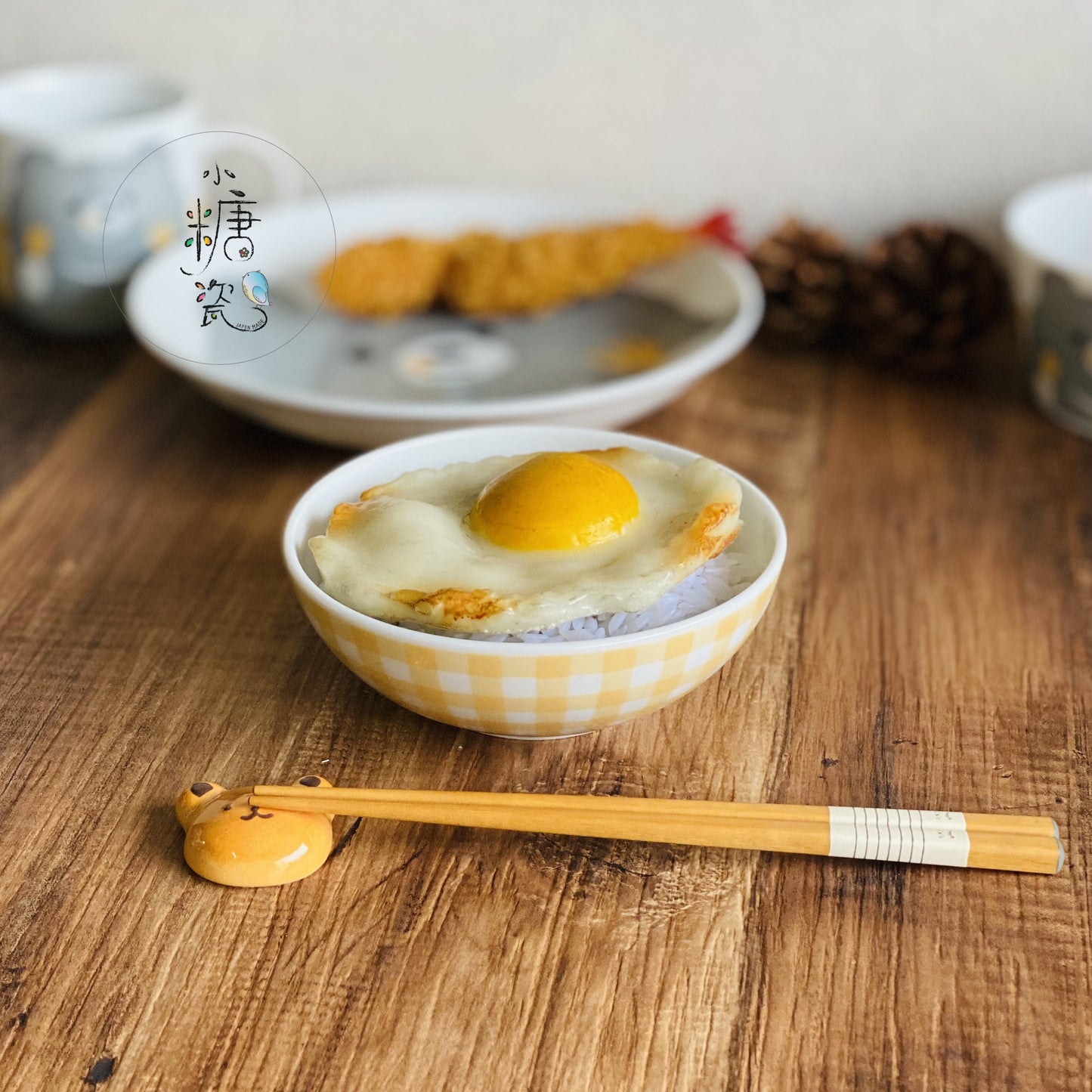 小糖瓷|日本製 兒童(子供)灰熊很餓4.0輕量早餐碗/沙拉鉢/點心鉢