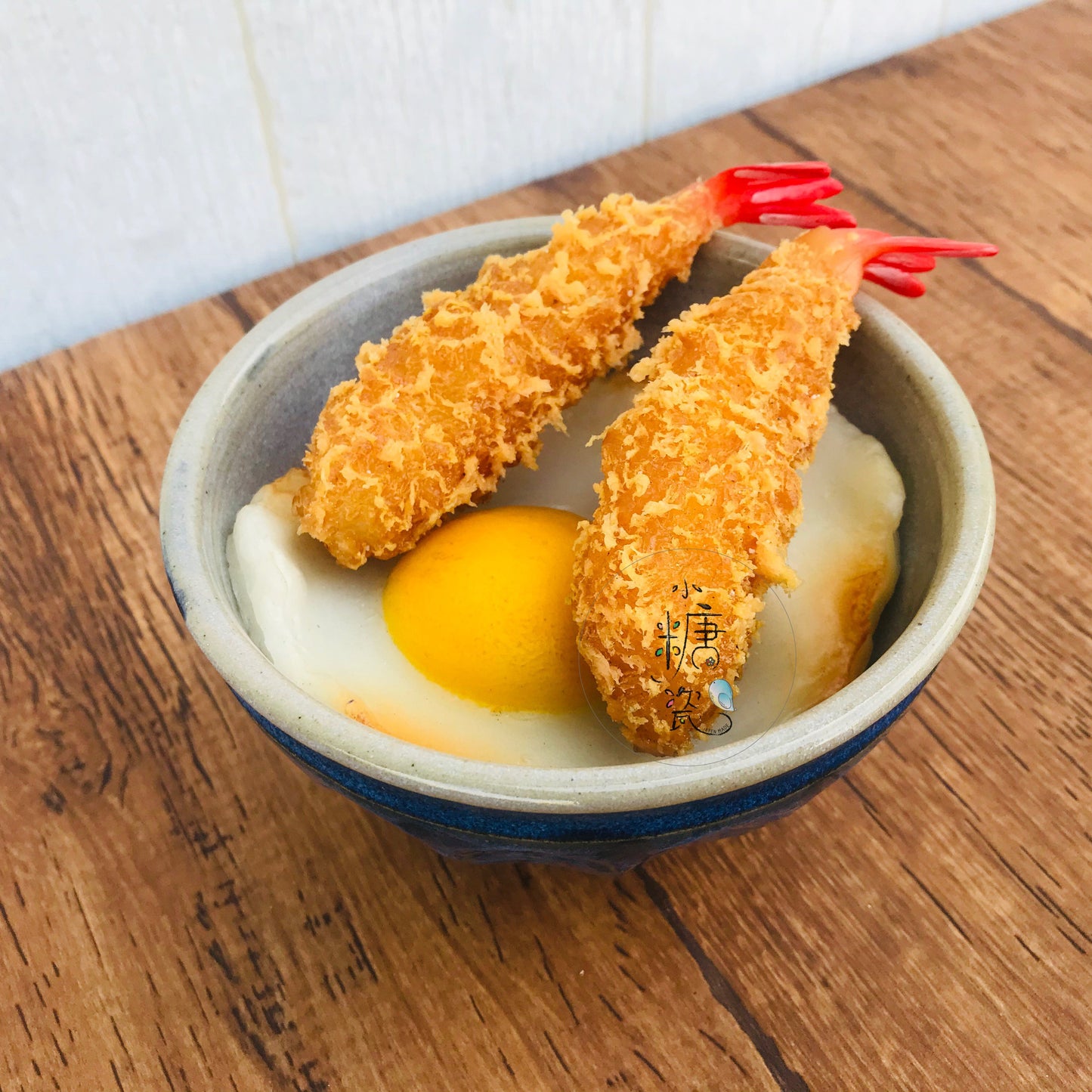 小糖瓷⎜日本製 🈴️ 手捏陶作藍漸層飯碗