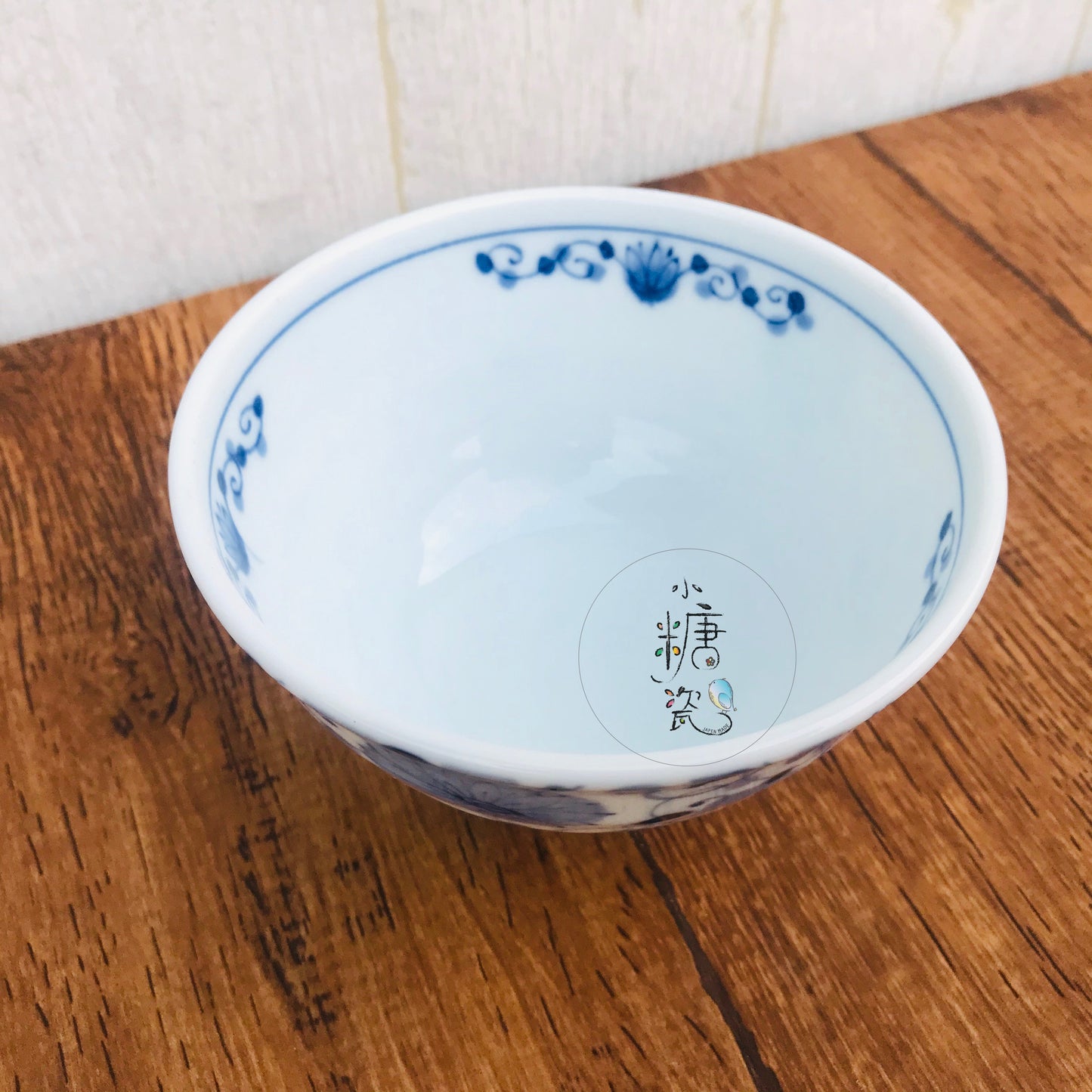 小糖瓷|日本製 輕量藍凜堂飯碗(兩個尺寸)