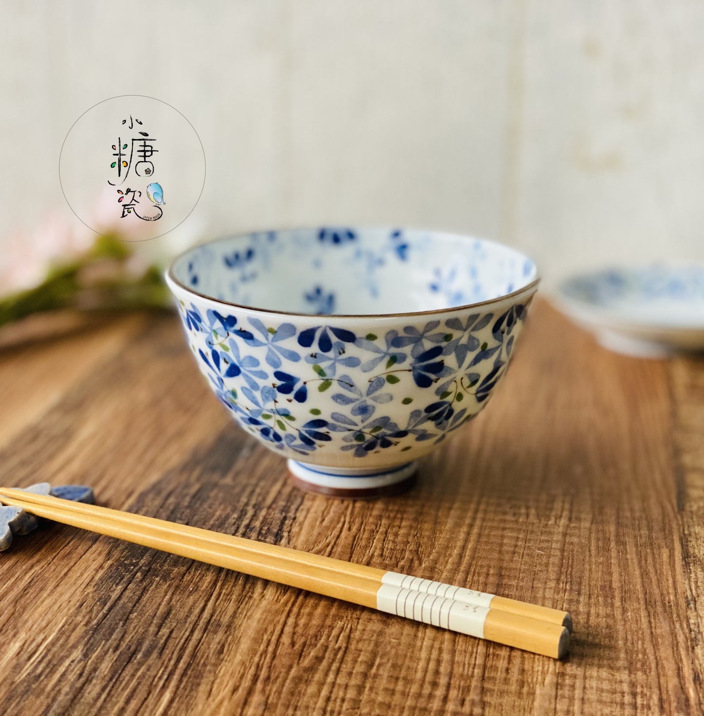 小糖瓷|日本製 翠芽系列之輕量大平碗/飯碗