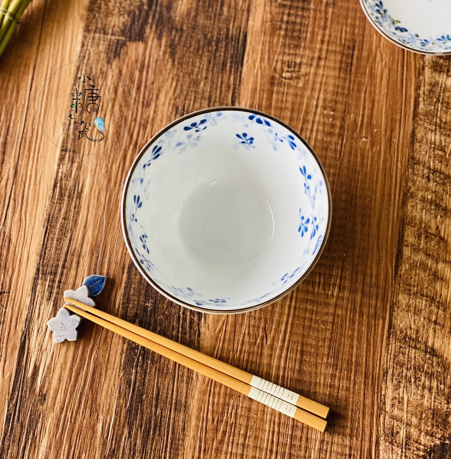 小糖瓷|日本製 翠芽系列之輕量大平碗/飯碗