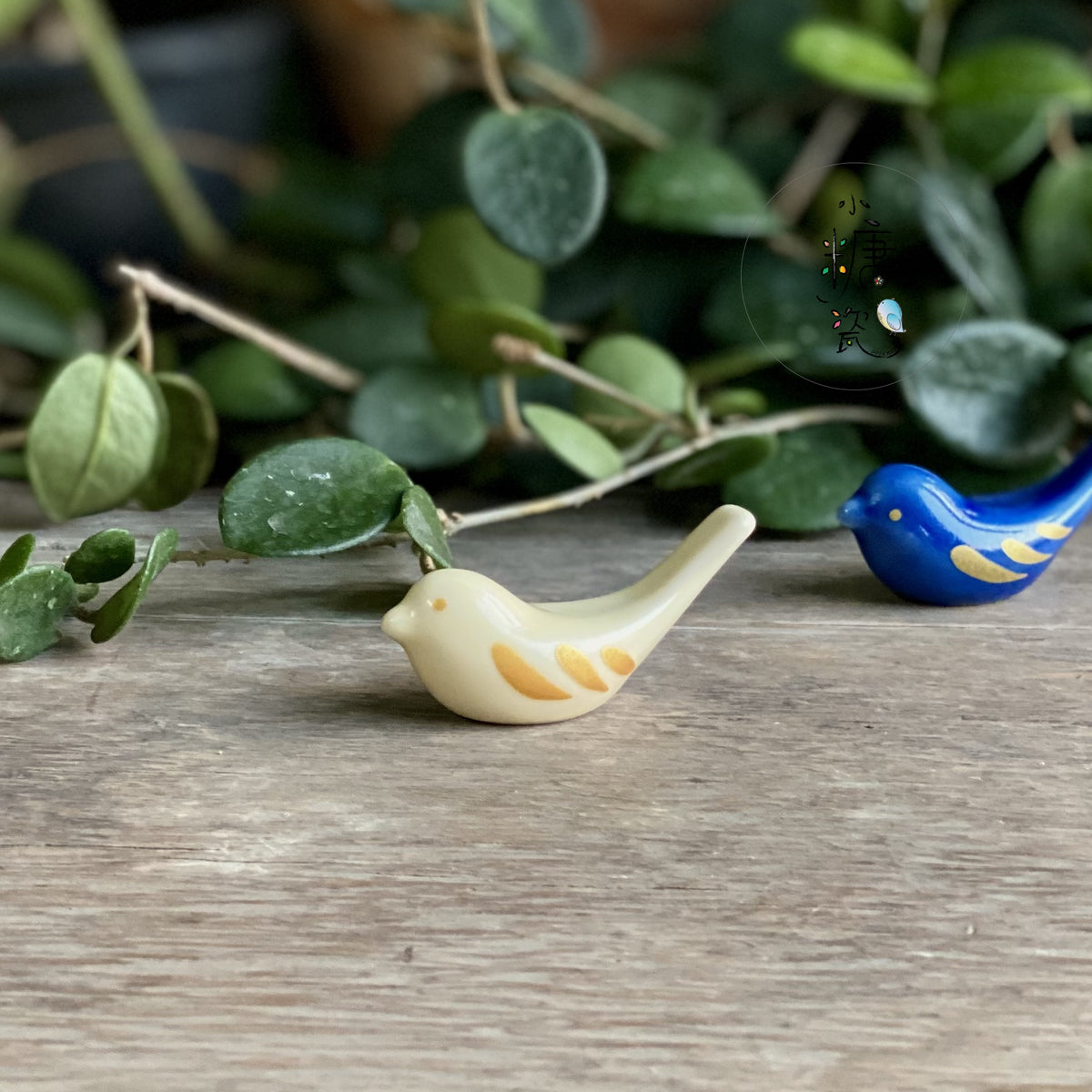 金の羽青鳥/金絲雀筷架