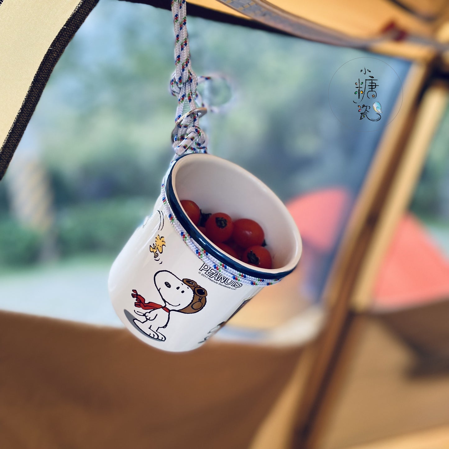 小糖瓷|日本製 🈴️ 史努比珐瑯收納罐/置物罐(附盒)