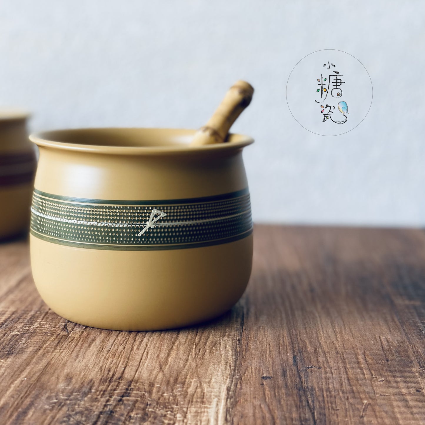 小糖瓷|日本製 新品 🈴️ 手作日式和風雙色”落款“手繪輕量茶洗/抹茶鉢(兩色)