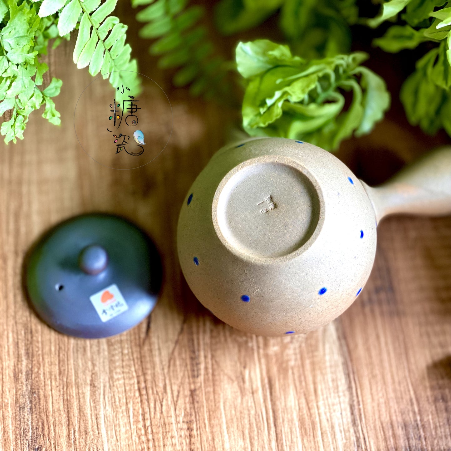 小糖瓷|日本製 🈴️ 常滑燒 復刻點點輕量急須壺