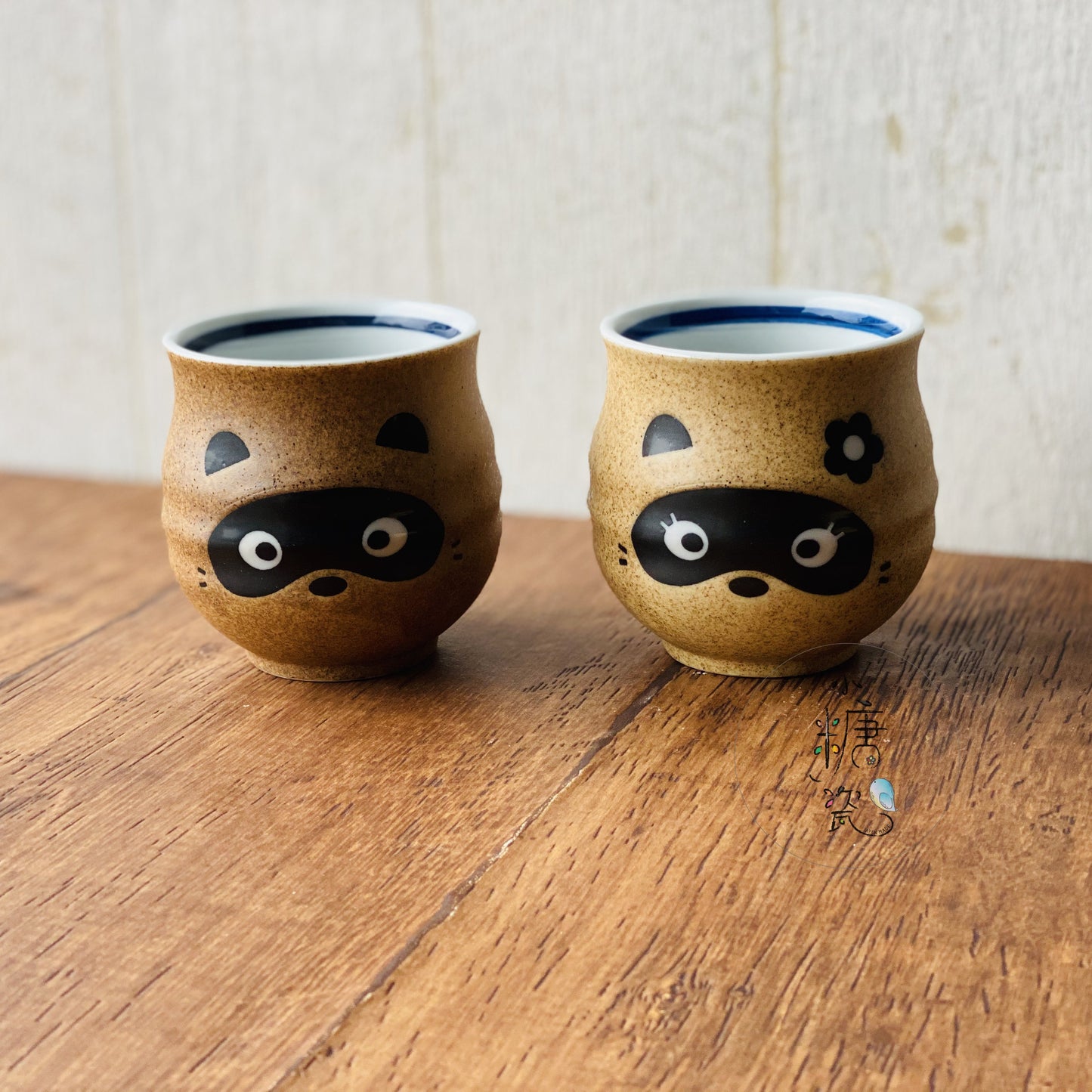 小糖瓷|日本製 🈴️ 信楽たぬき湯吞杯/信樂狸貓手握杯(兩款)