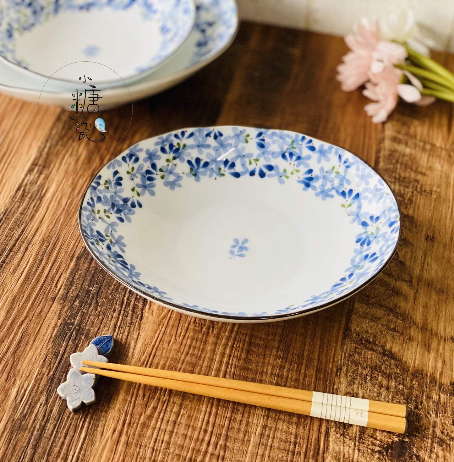 小糖瓷｜日本製 翠芽系列之輕量橢圓盤/盛菜盤