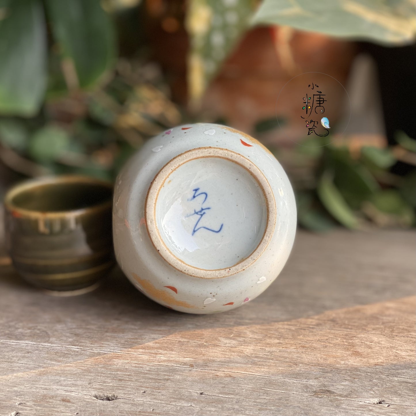 小糖瓷｜日本製 🈴️ [有田燒][限量發售] 金粉櫻花手繪陶作清酒瓶