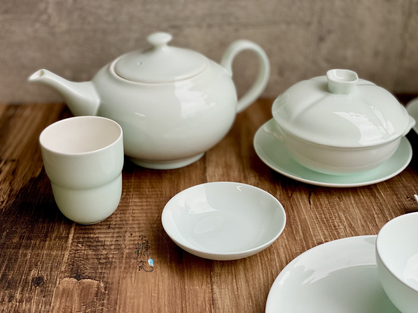 小糖瓷| 獨家販售 [預定/訂製] 高級骨瓷的青藍骨瓷餐具｜各式器型