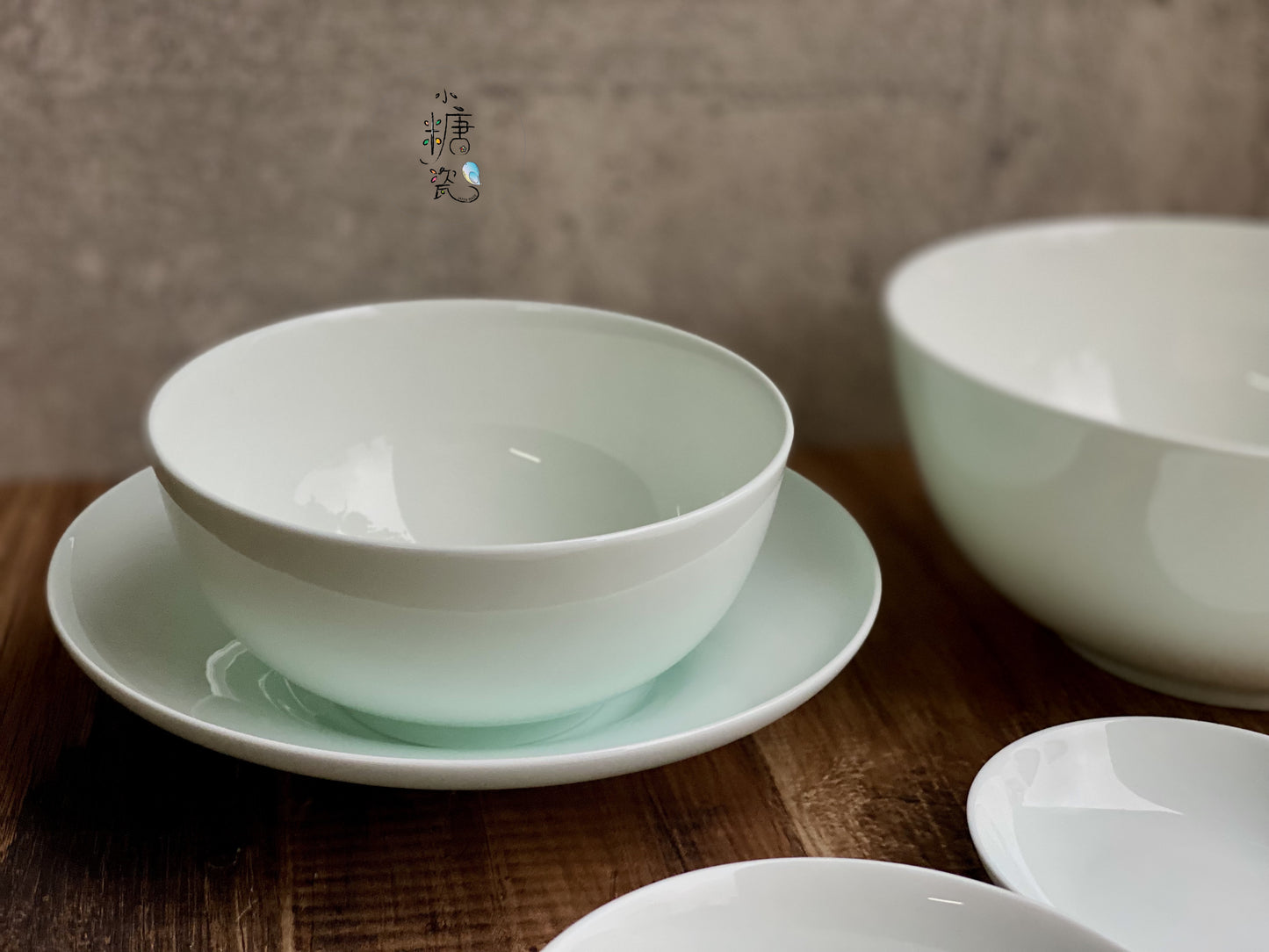 小糖瓷| 獨家販售 [預定/訂製] 高級骨瓷的青藍骨瓷餐具｜各式器型