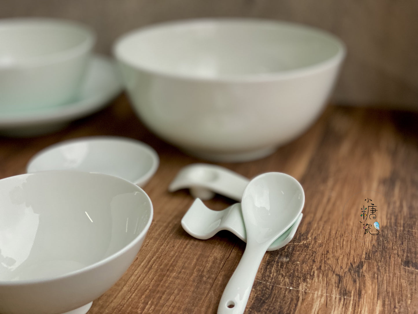 小糖瓷| 獨家販售 [預定/訂製] 高級骨瓷的青藍骨瓷餐具｜各式器型