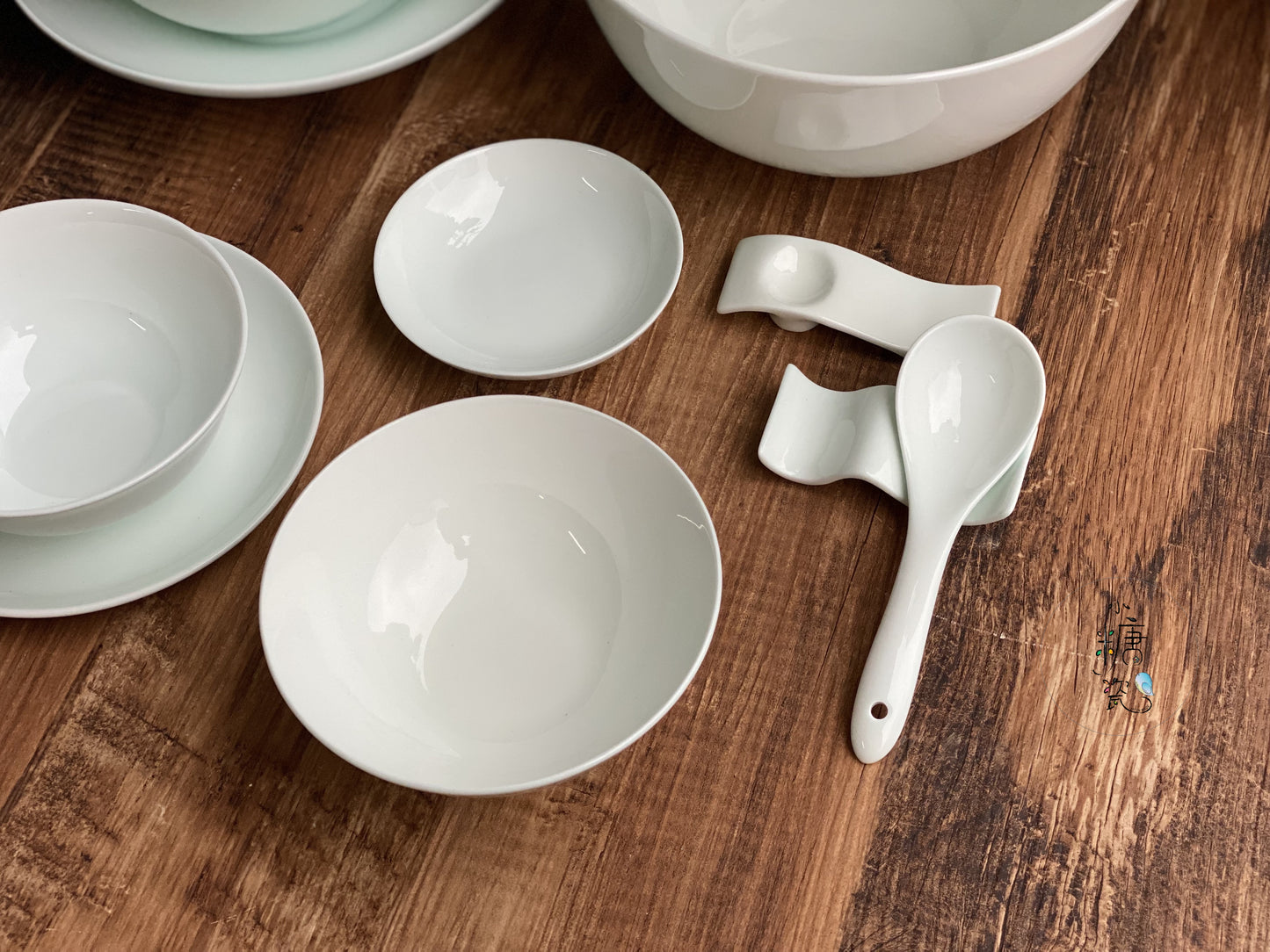 小糖瓷| 獨家販售 [預定/訂製] 高級骨瓷的青藍骨瓷餐具｜各式器型