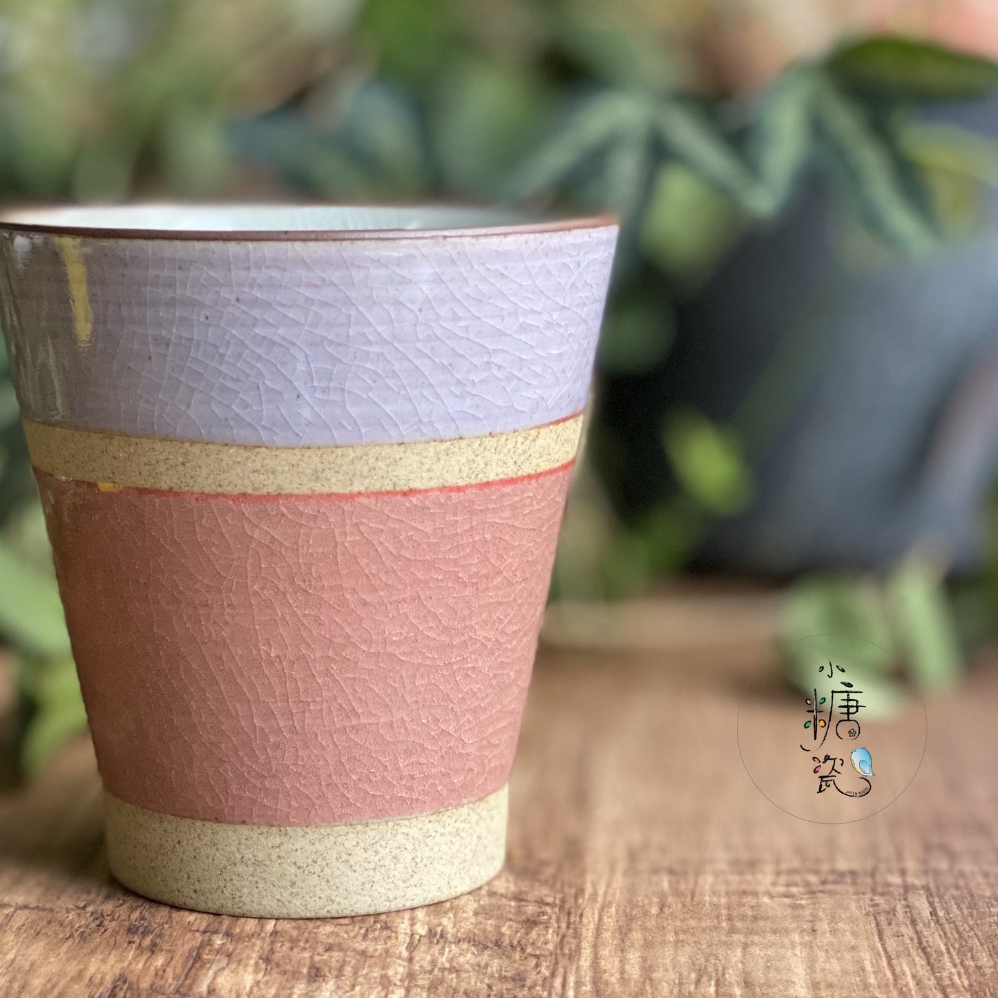 小糖瓷｜日本製 🈴️  [有田燒] 漸層陶器手握杯/茶杯/咖啡杯（兩色）