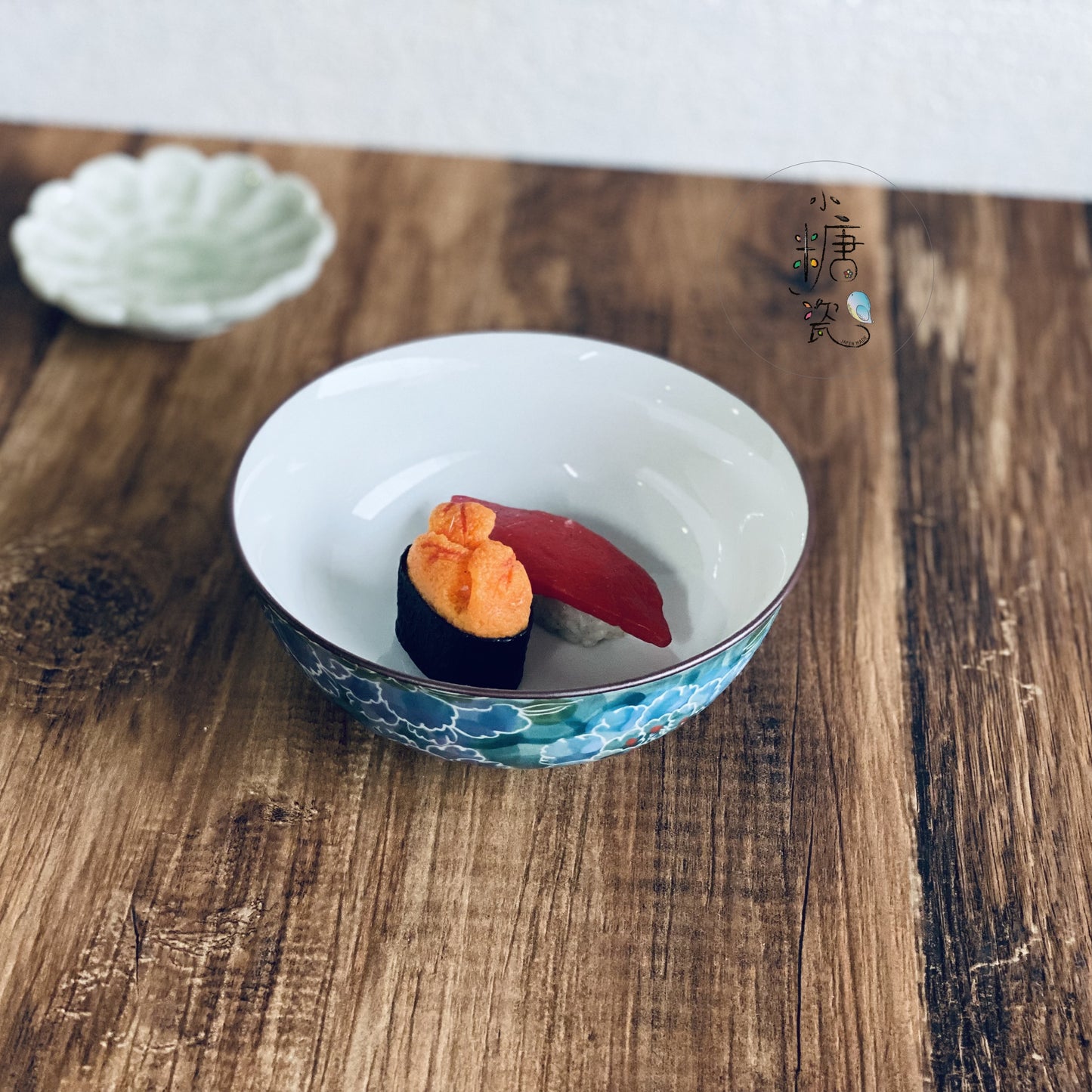 小糖瓷｜日本製 🈴️ [有田燒] 輕量浮雕手繪康乃馨小鉢/湯碗/沙拉鉢