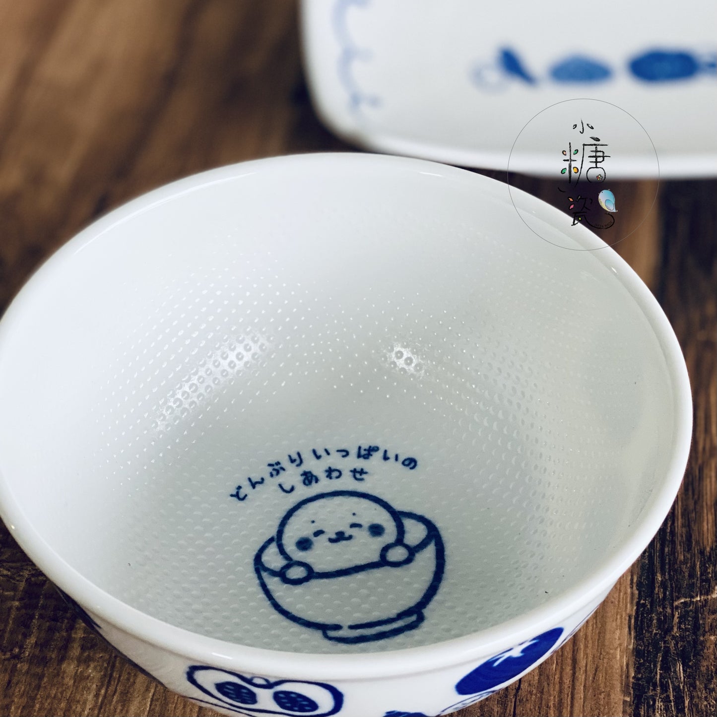 小糖瓷｜日本製 [SAN-X] MAMEGOMA 海豹寶寶蔬菜系列飯不黏輕量中和尚/小碗公/小丼飯碗