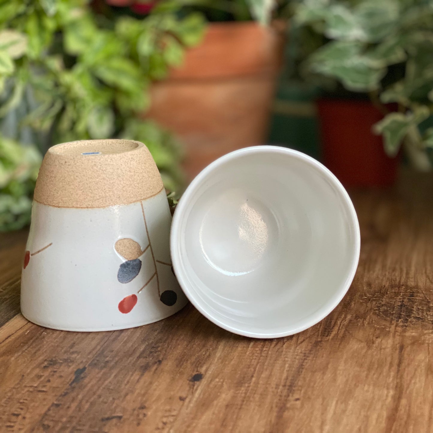 小糖瓷｜日本製 🈴️ 鄉村風輕量陶作手握茶杯