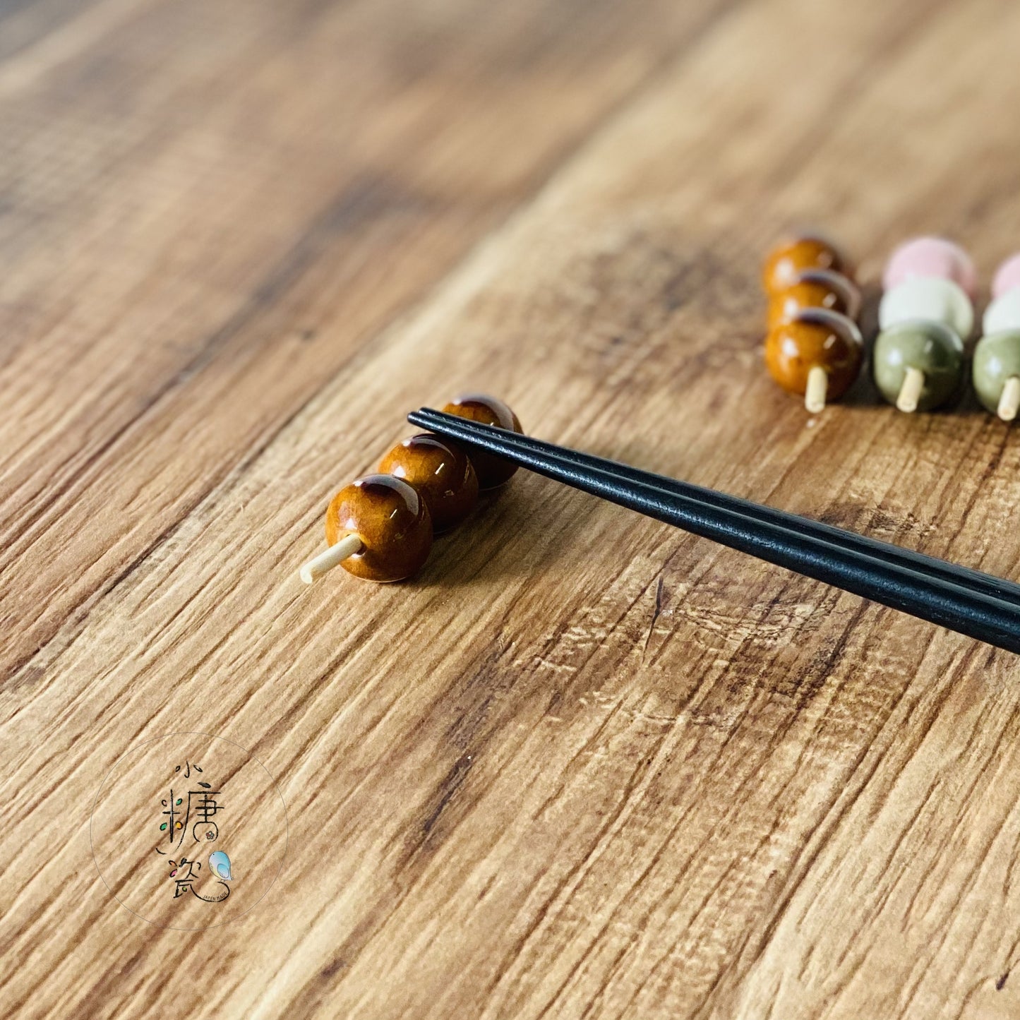 小糖瓷｜日本製 🈴️ [日本直送] 夏日市集團丸子系列筷架（兩款）