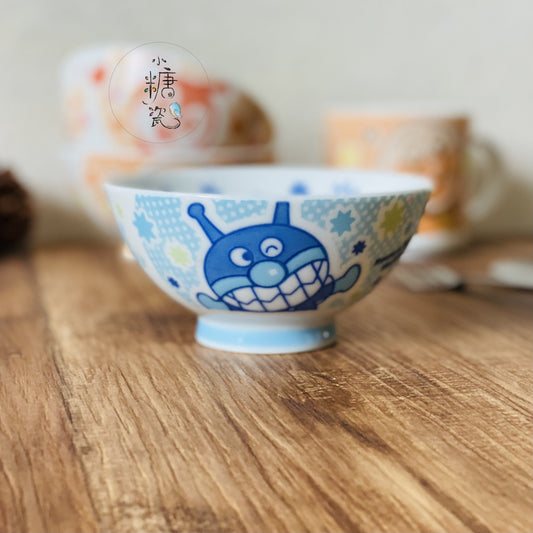 小糖瓷｜日本製 🈴️ 麵包系列細菌人兒童飯碗