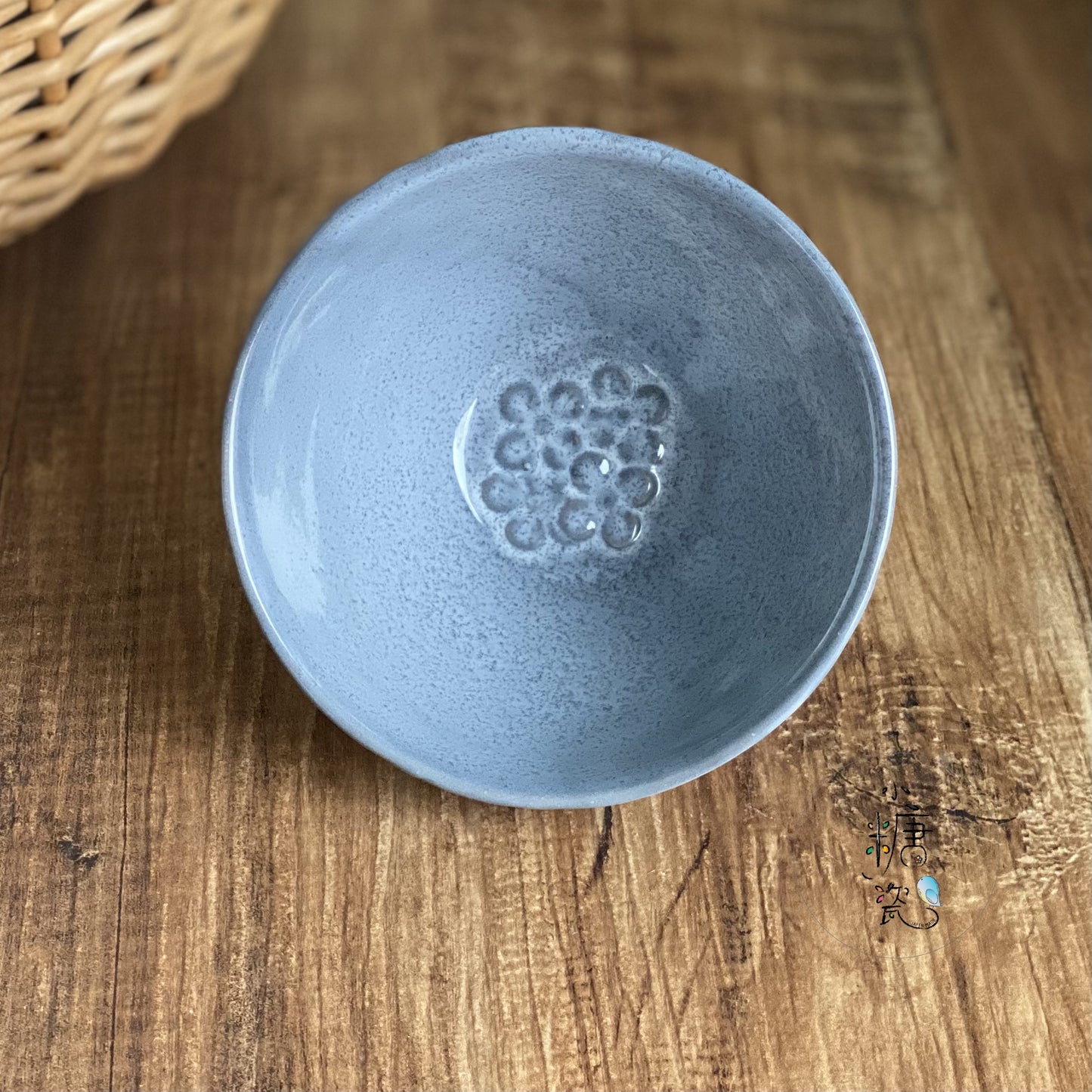 小糖瓷⎜日本製 [aito制作所］繡球花浮雕飯碗（多色）