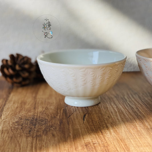 小糖瓷｜日本製 煙花星空綻放輕量飯碗/茶碗（兩色）