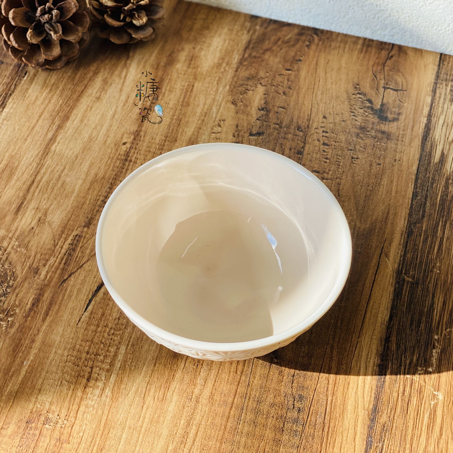 小糖瓷｜日本製 煙花星空綻放輕量飯碗/茶碗（兩色）