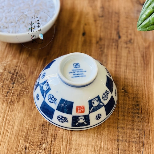 小糖瓷｜日本製 🈴️  [限量] 市松日式兒童（子供）皮卡丘飯碗