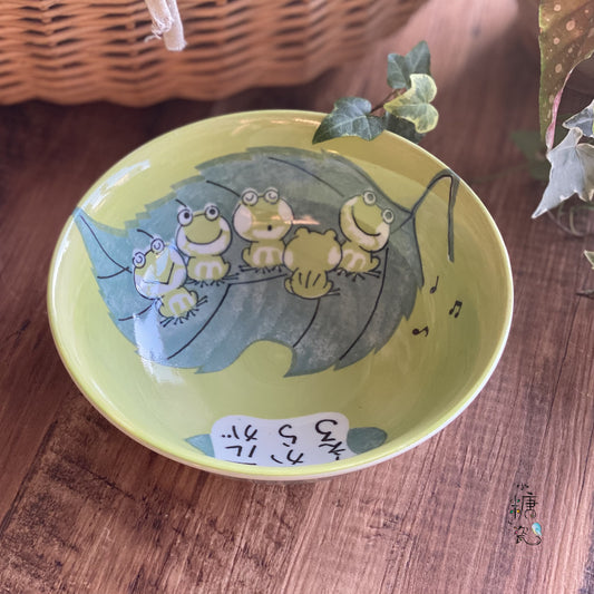 小糖瓷｜日本製 🈴️ 旅行青蛙系列麵碗/拉麵碗（兩色）