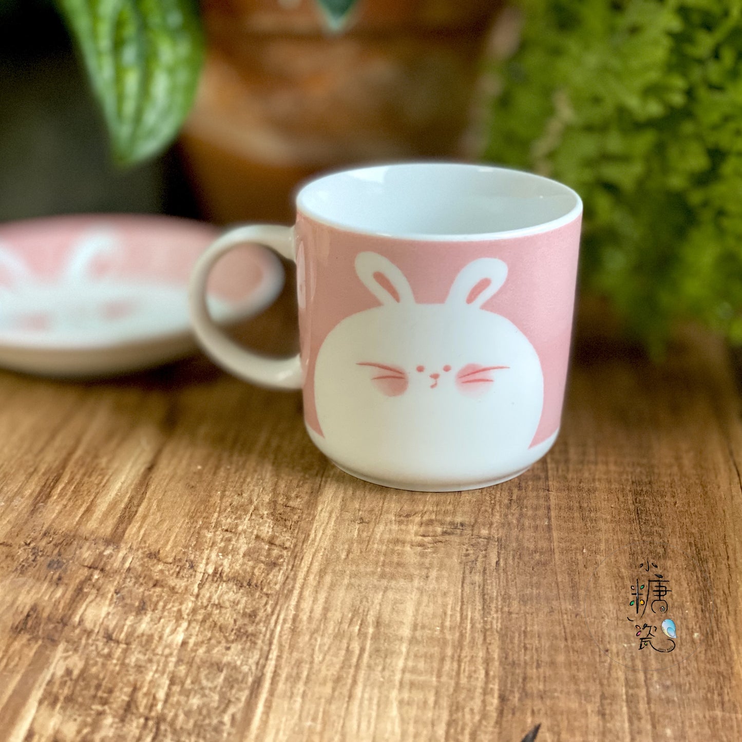 小糖瓷｜日本製 小獅子小兔子兒童（子供）馬克杯