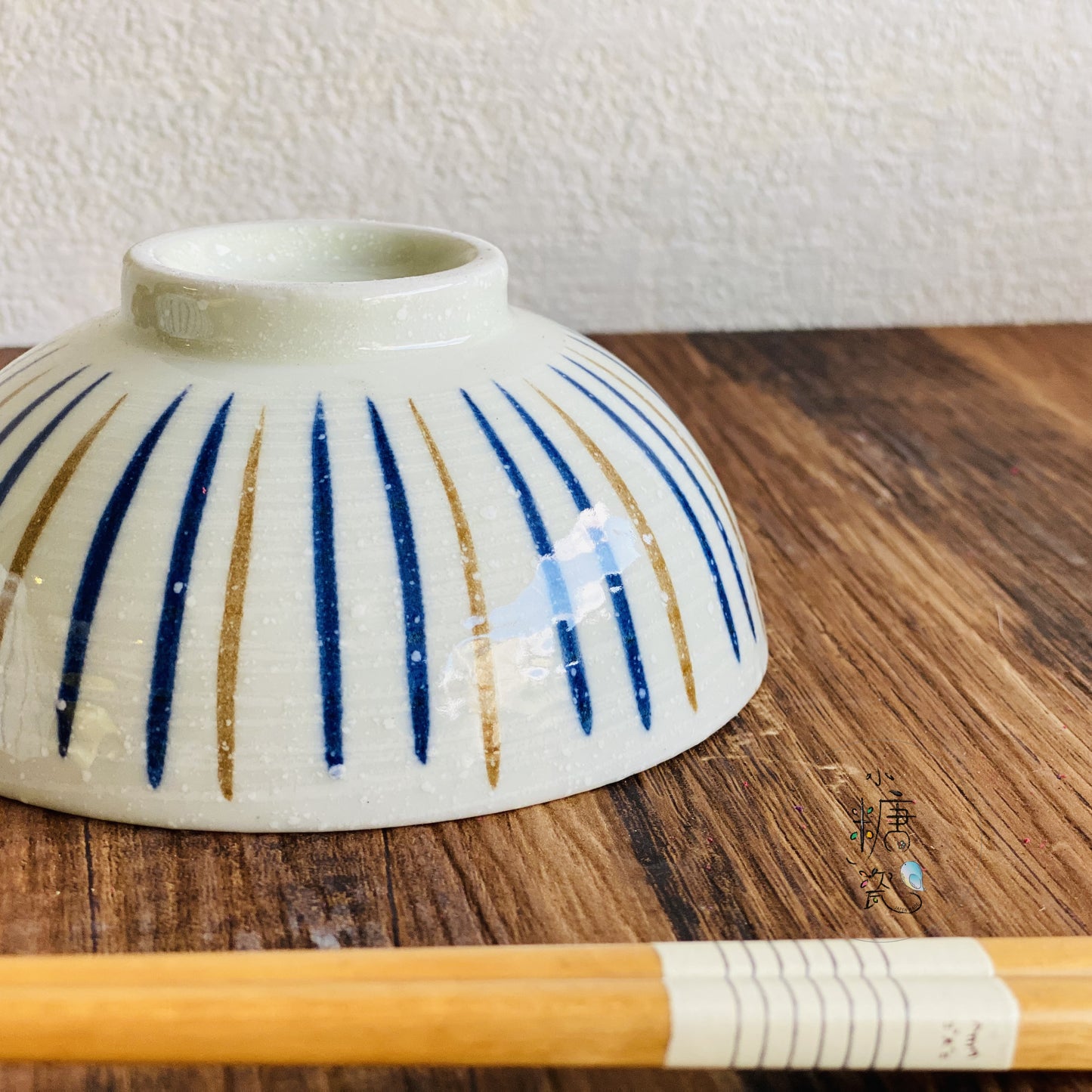 小糖瓷｜日本製 [限量特價中] 日式粉彩十草“小”飯碗/金平碗/日式定食飯碗（兩款）