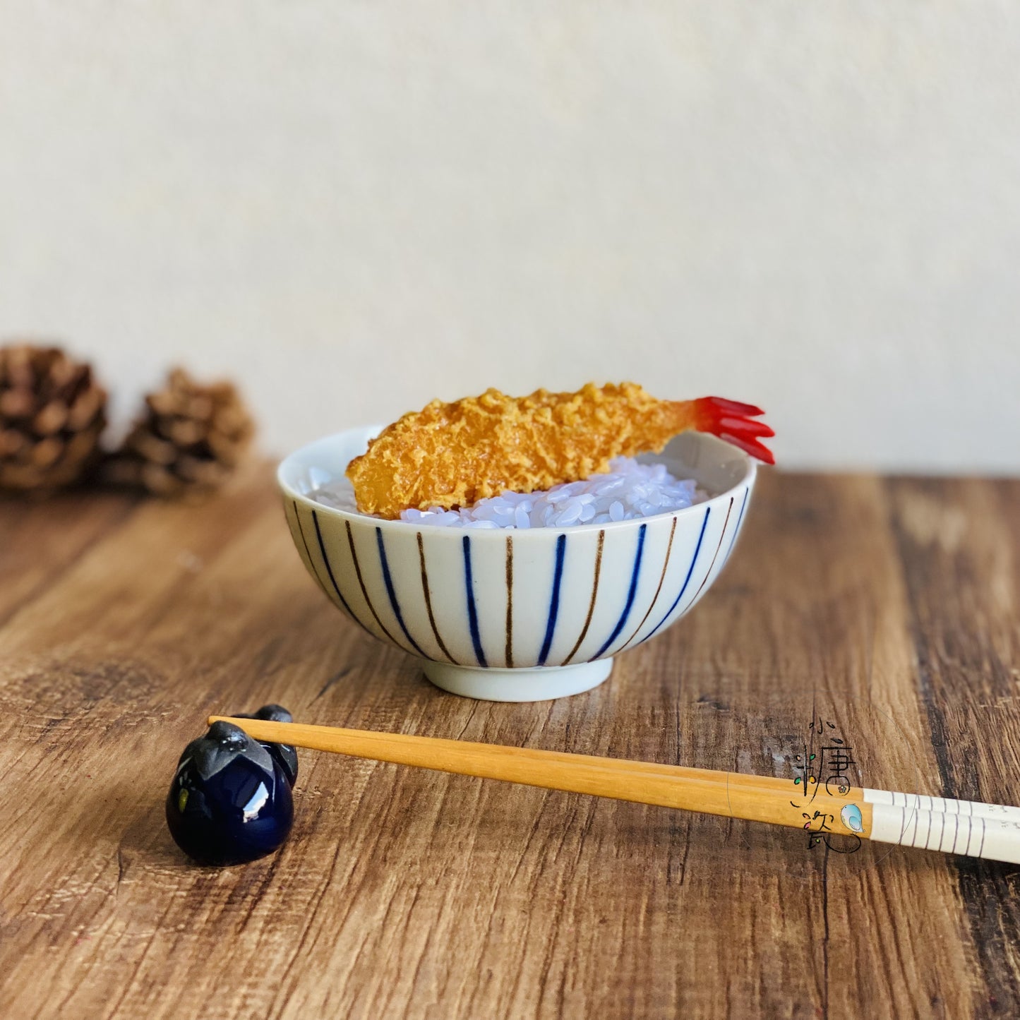 小糖瓷｜日本製 [限量特價中] 日式粉彩十草“小”飯碗/金平碗/日式定食飯碗（兩款）